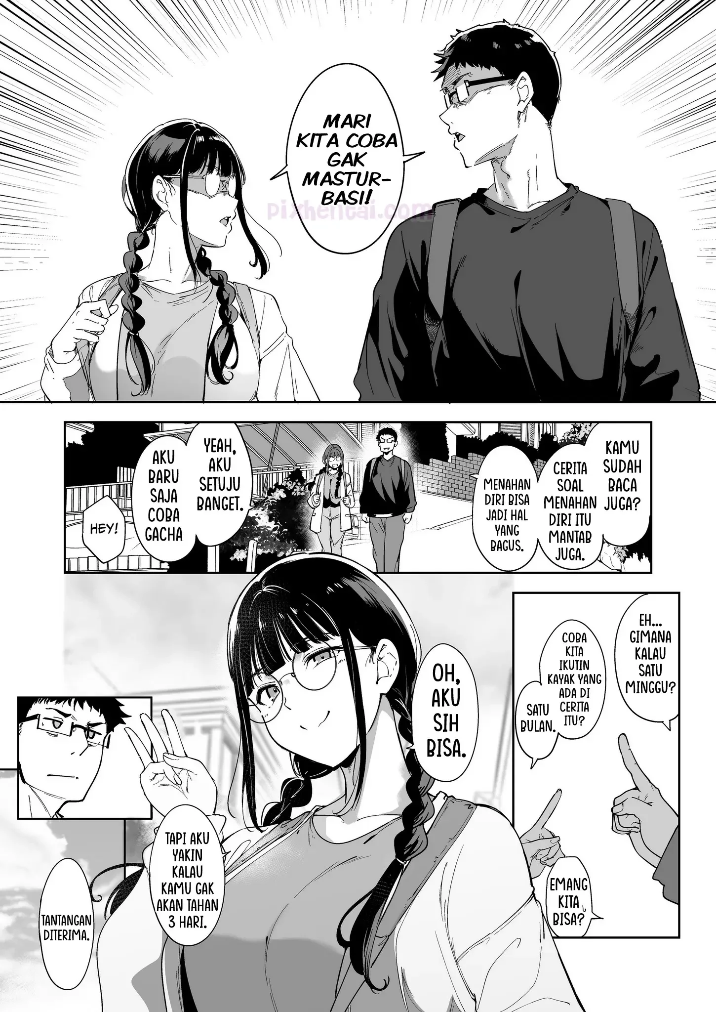 Sex with Your Otaku Friend is Mindblowing 3 - Halaman 1