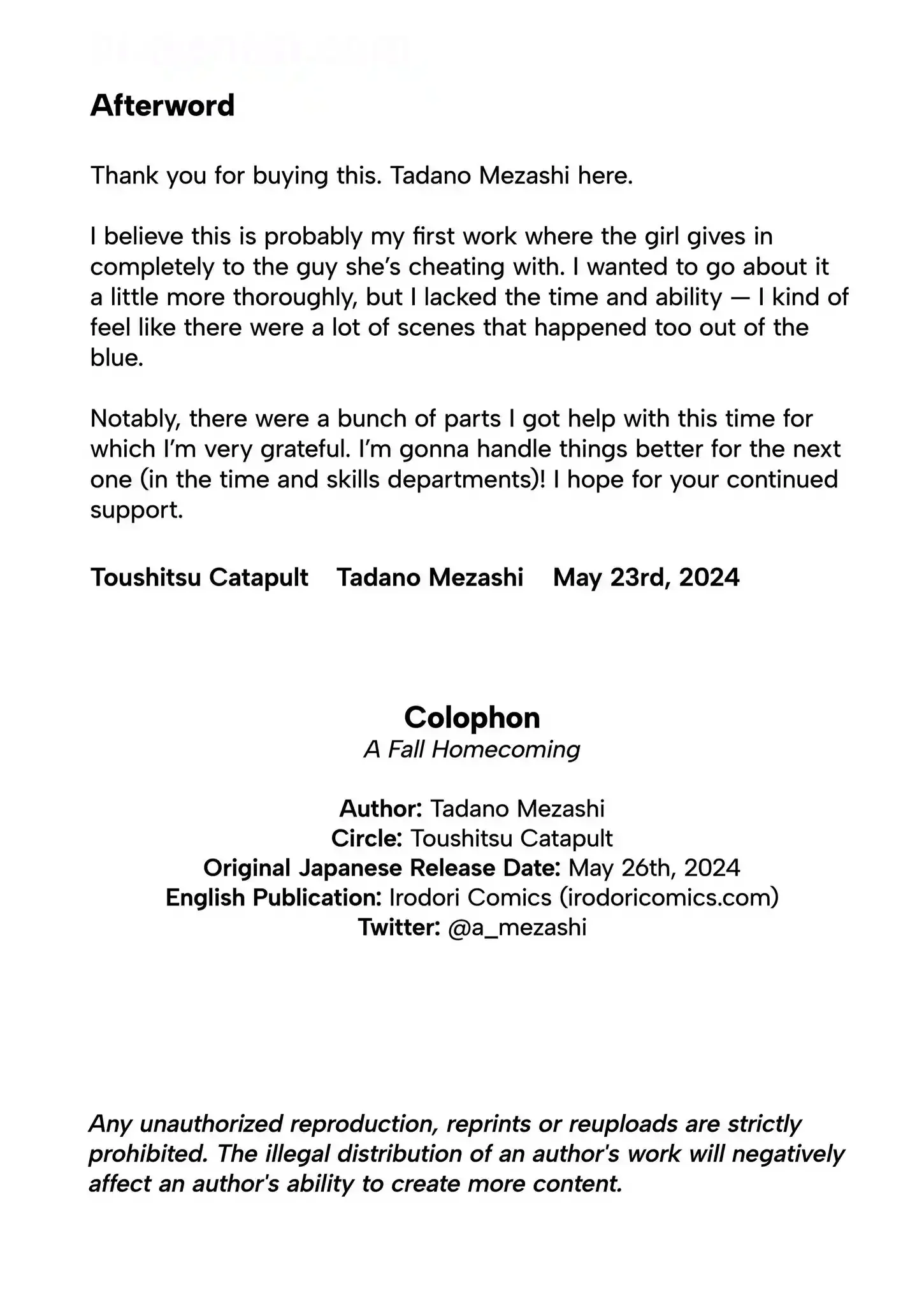 A Fall Homecoming : Suami Nganggur Istri Melacur - Halaman 32