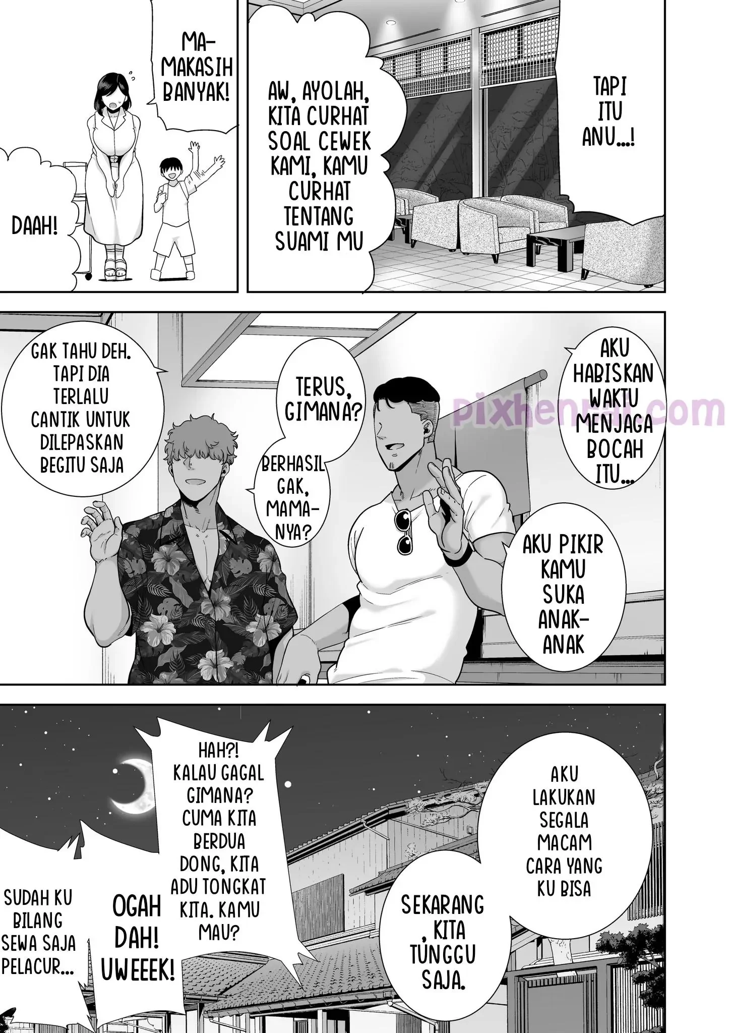 A Midsummer NTR Dream : Mama Muda, Pantai, Pria Kulbet dan Sperma - Halaman 11