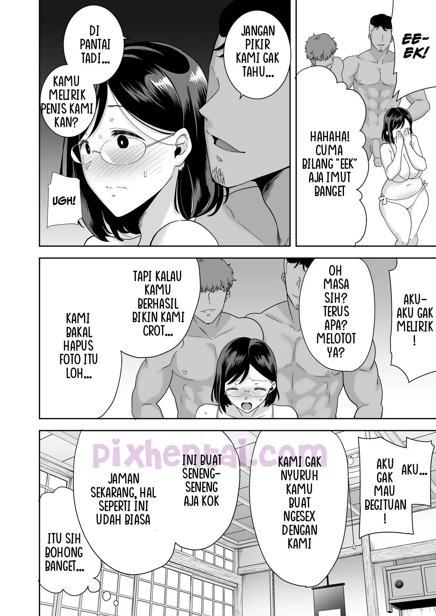 A Midsummer NTR Dream : Mama Muda, Pantai, Pria Kulbet dan Sperma - Halaman 26