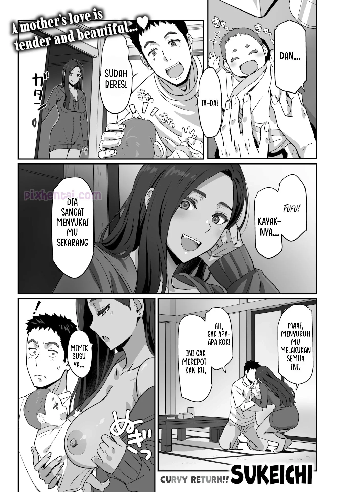 A Mother’s Love is Tender and Beautiful - Halaman 1