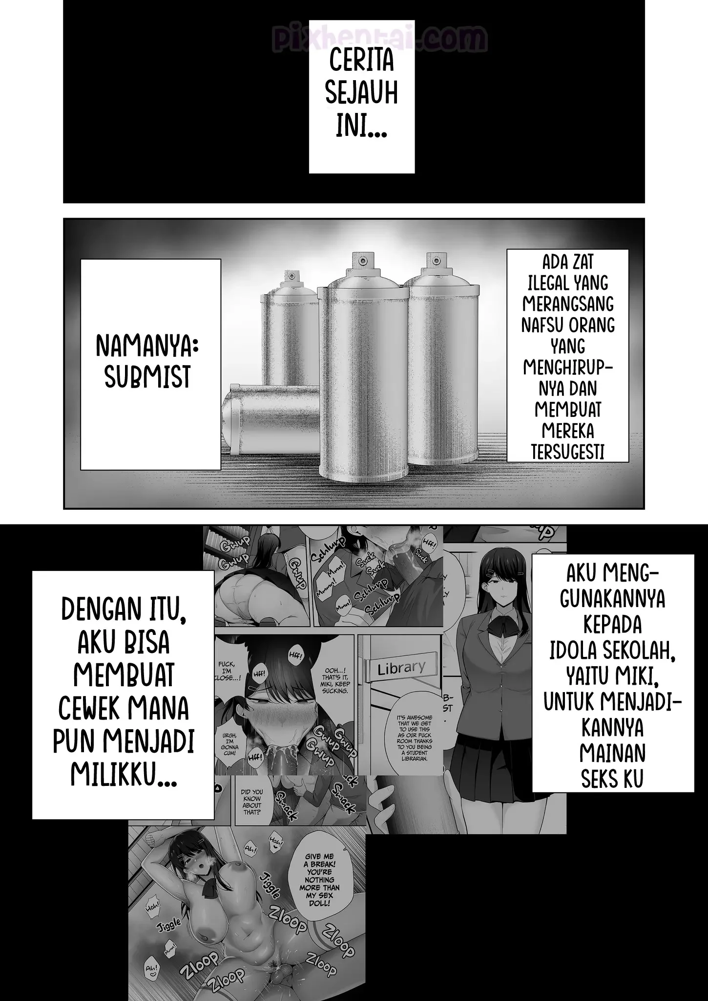 A Spritz of Subservience part 2 - Halaman 1