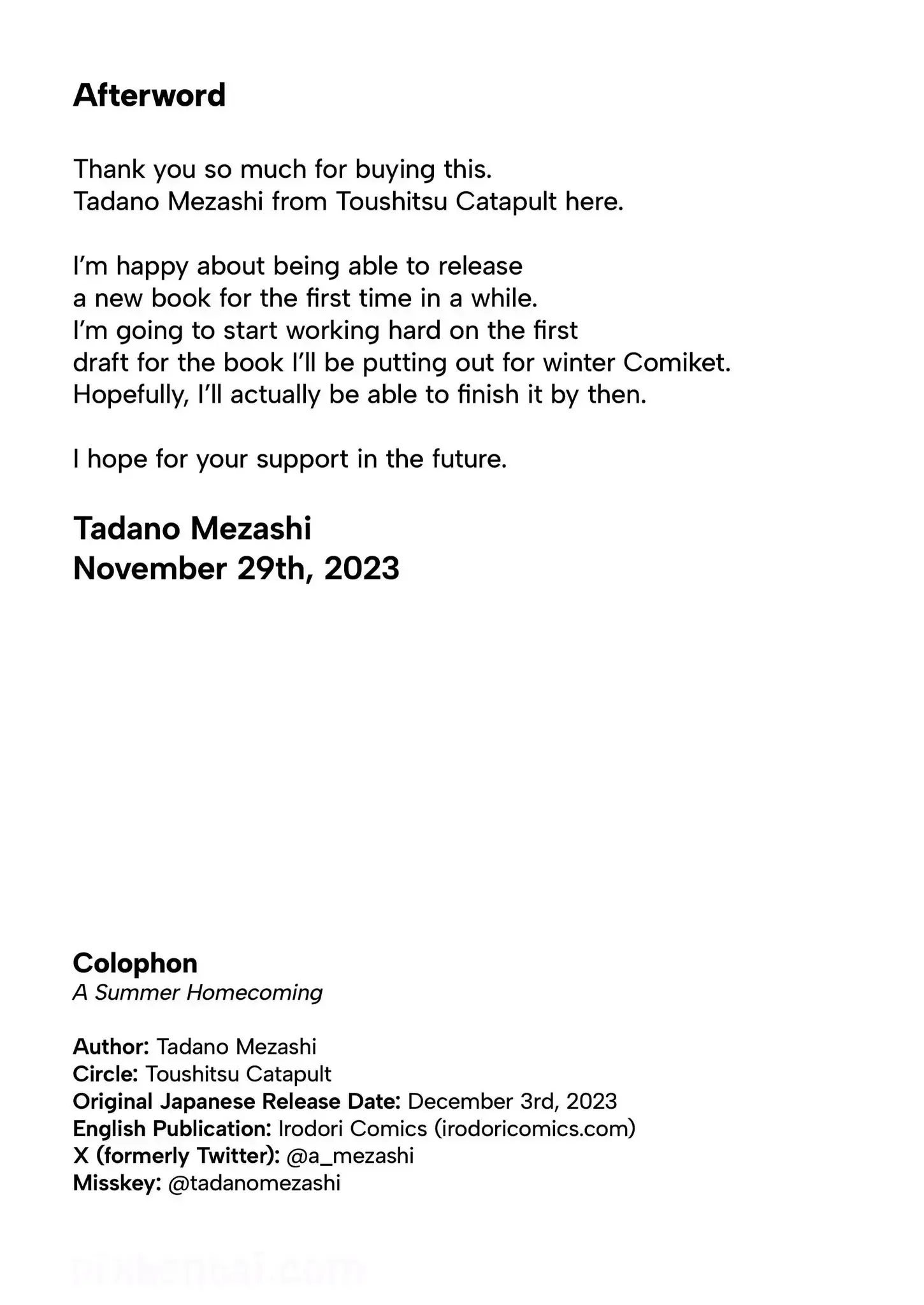 A Summer Homecoming : Pulang Kampung membawa Gairah - Halaman 32