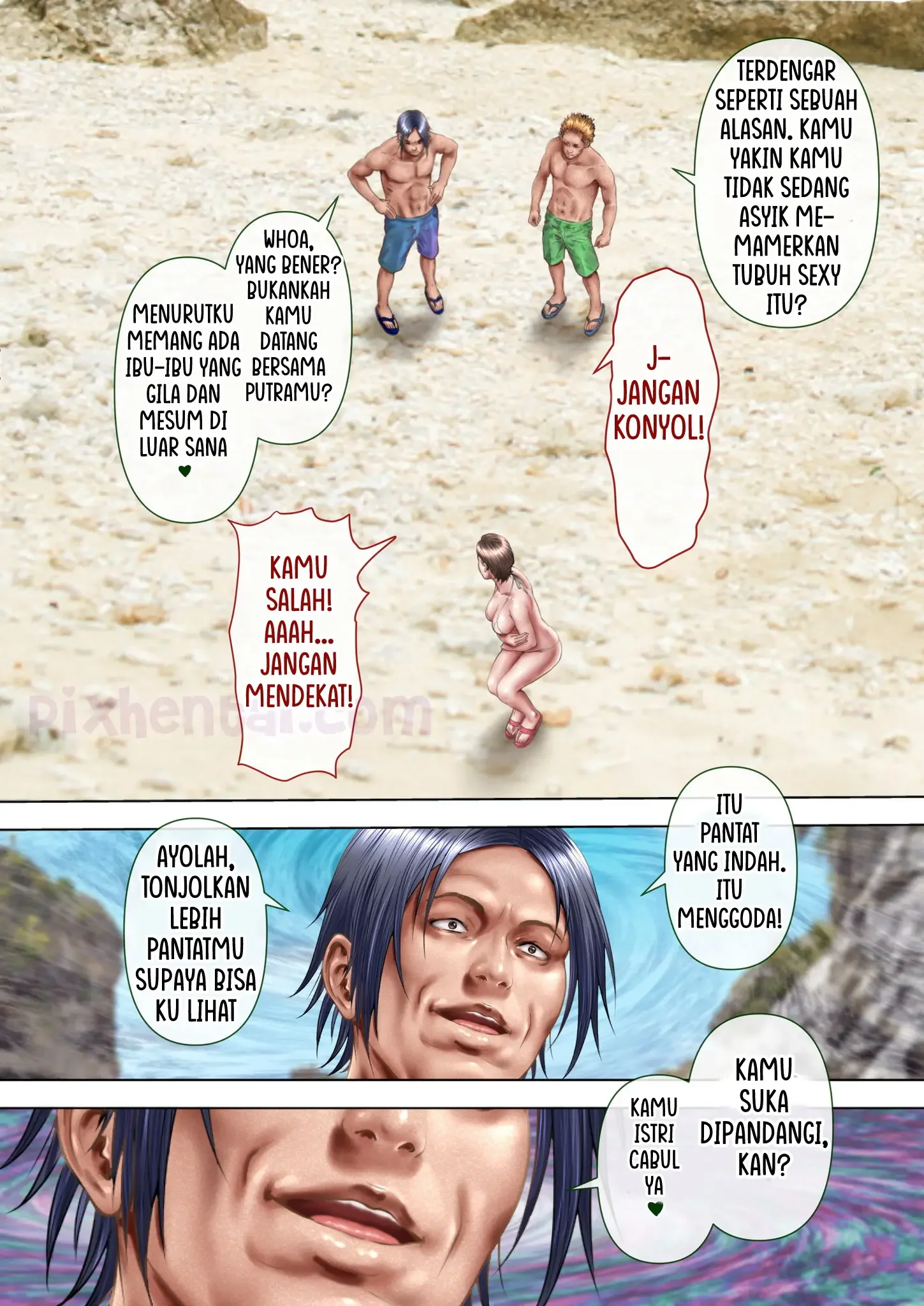 A Wet MILF: The Locals’ Turn - Halaman 16