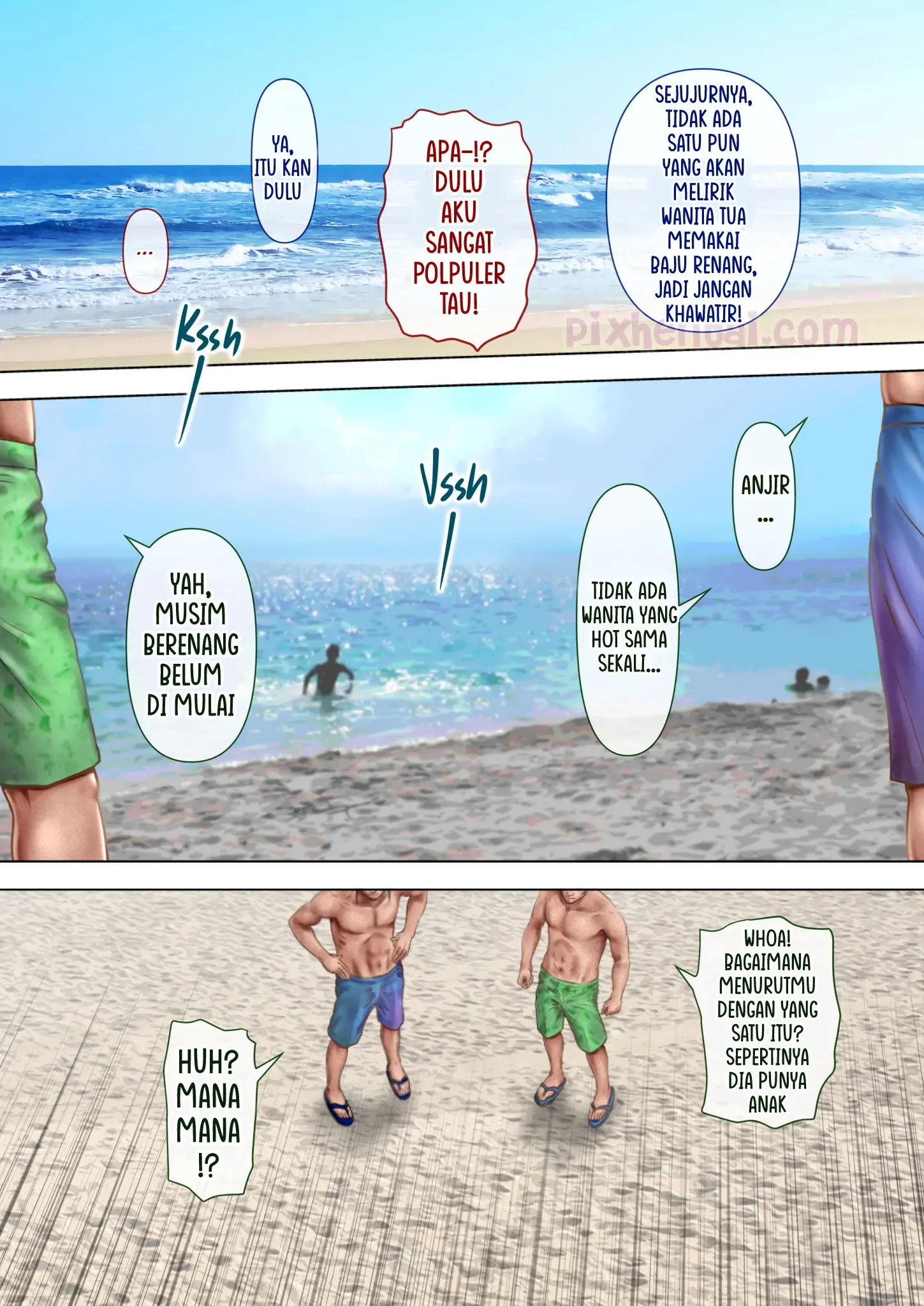 A Wet MILF: The Locals’ Turn - Halaman 8