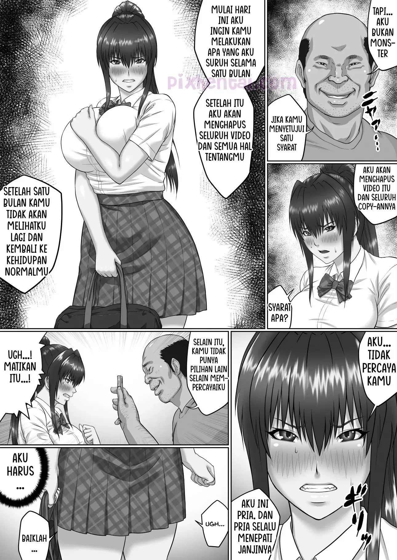 A Woman Can’t Get Away After Being Targeted By This Horny Old Man ~Senaga Saki Edition Vol.2~ - Halaman 4