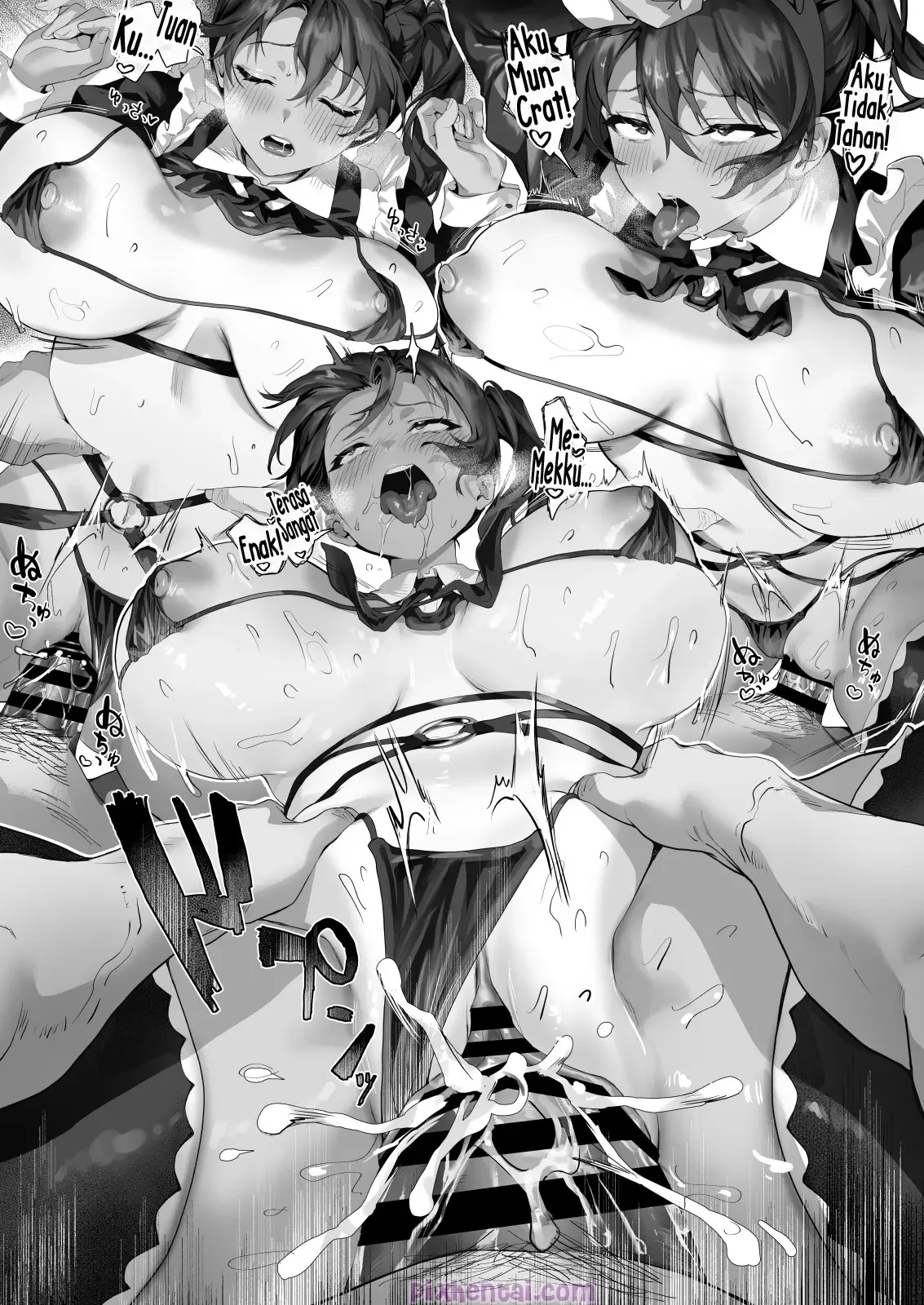 After Marrying her tanned Daughter I accidentally got my Mother-in-law Pregnant one Summer Night - Halaman 63