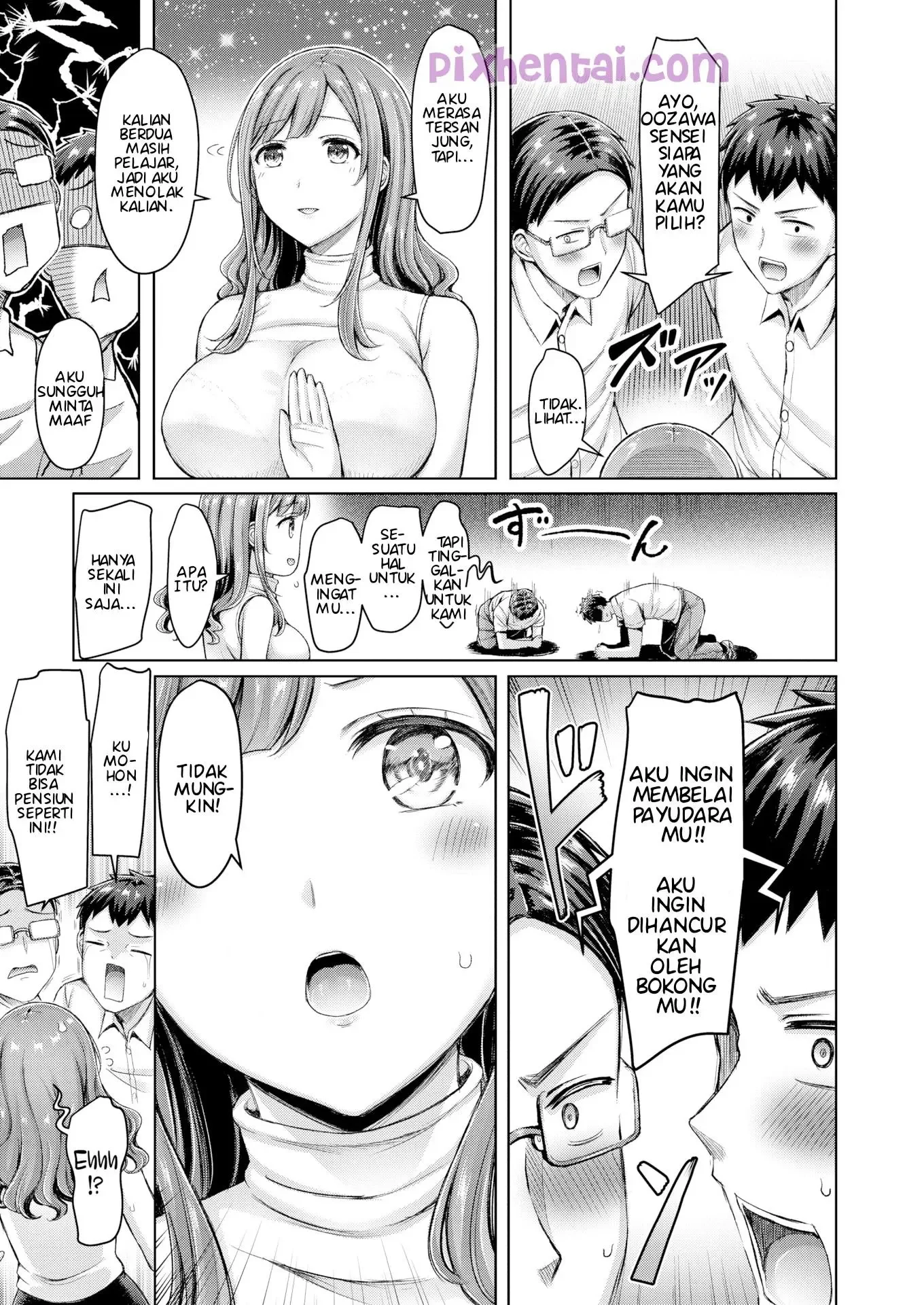 Ahh! Youthful Double Dribble : Pecinta Oppai Dan Pantat Sensei - Halaman 3