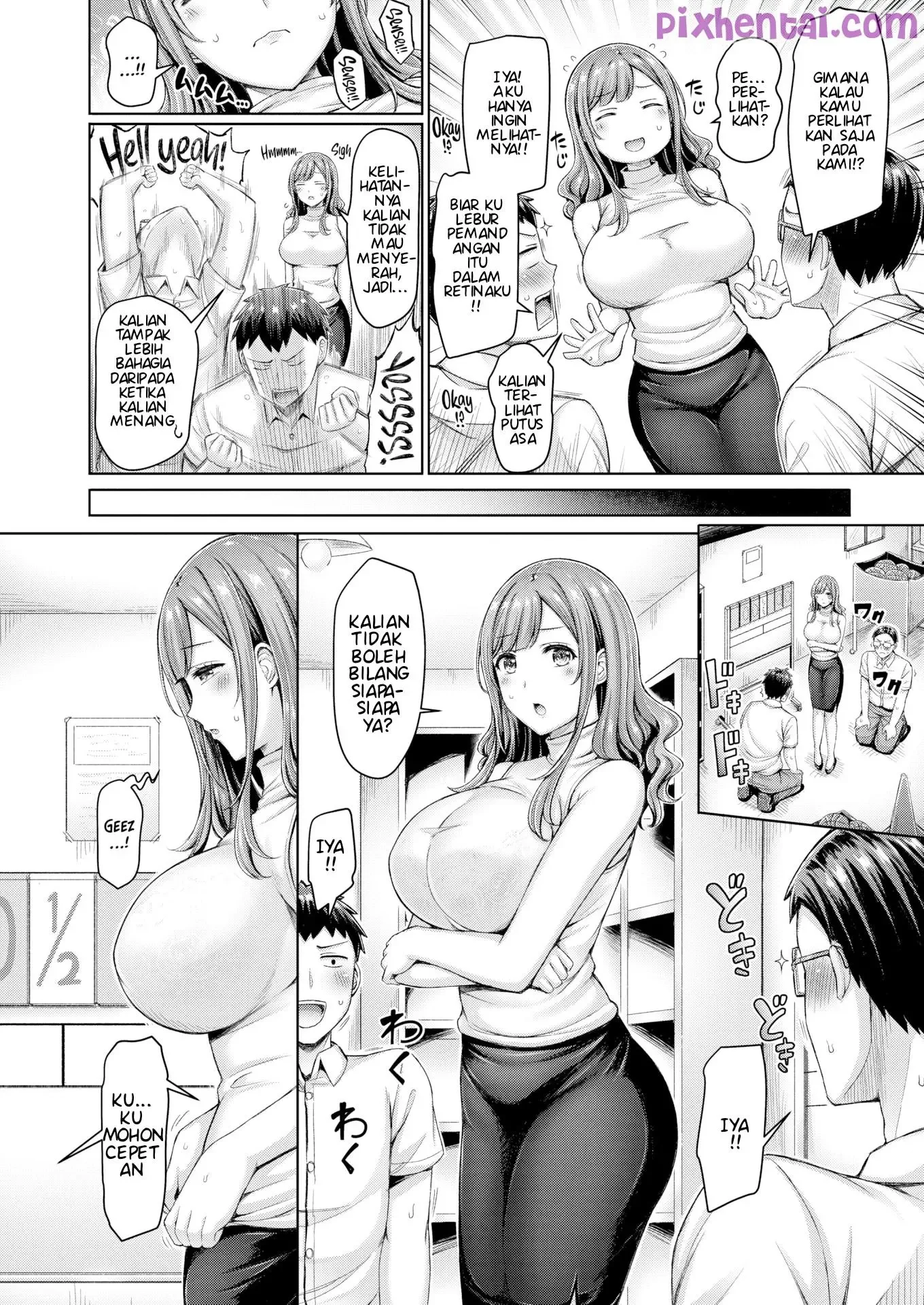 Ahh! Youthful Double Dribble : Pecinta Oppai Dan Pantat Sensei - Halaman 4
