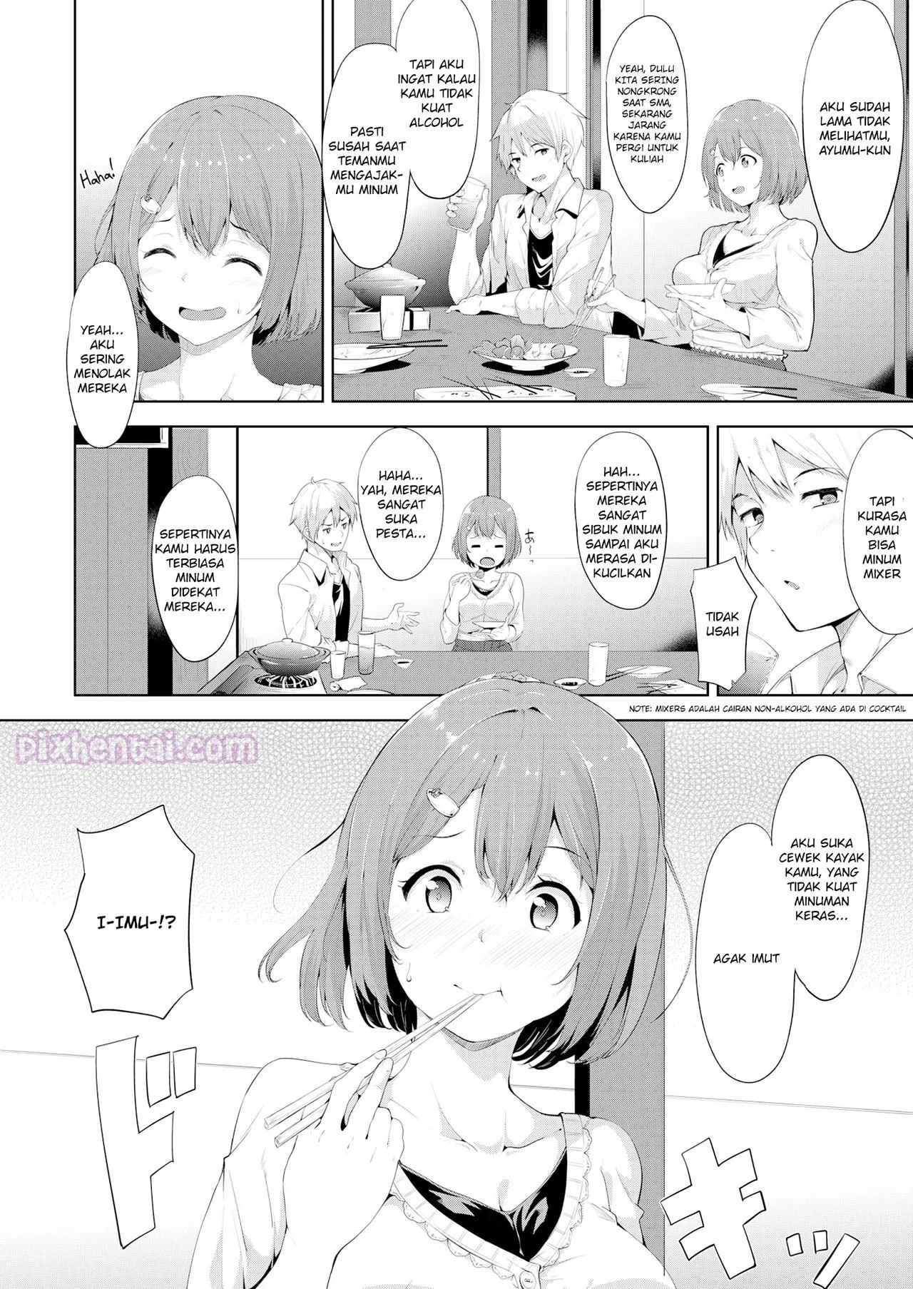 Alluring Alcohol : Mengajak Gadis Sange ke Toilet Umum - Halaman 2