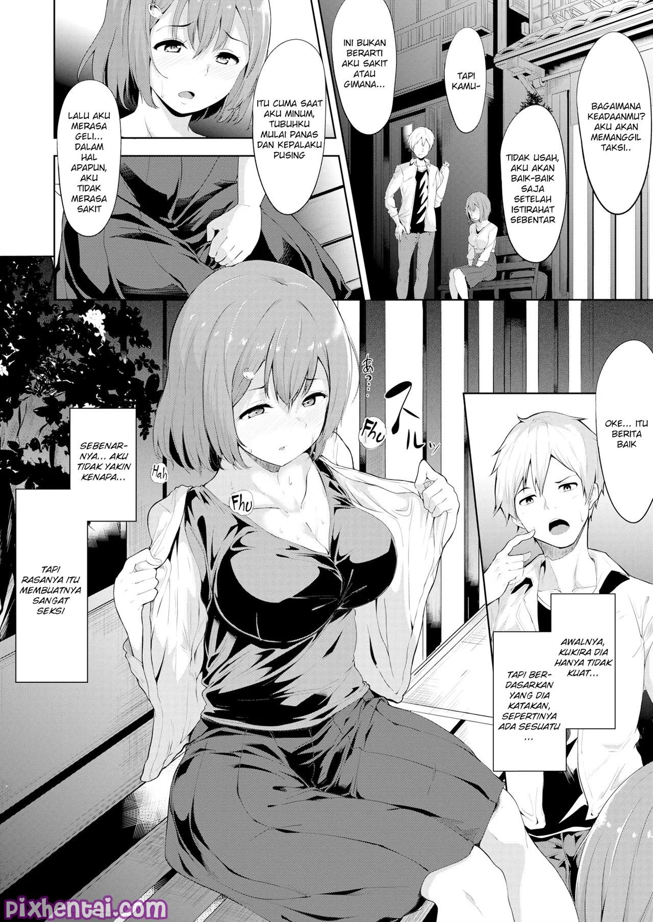 Alluring Alcohol : Mengajak Gadis Sange ke Toilet Umum - Halaman 4