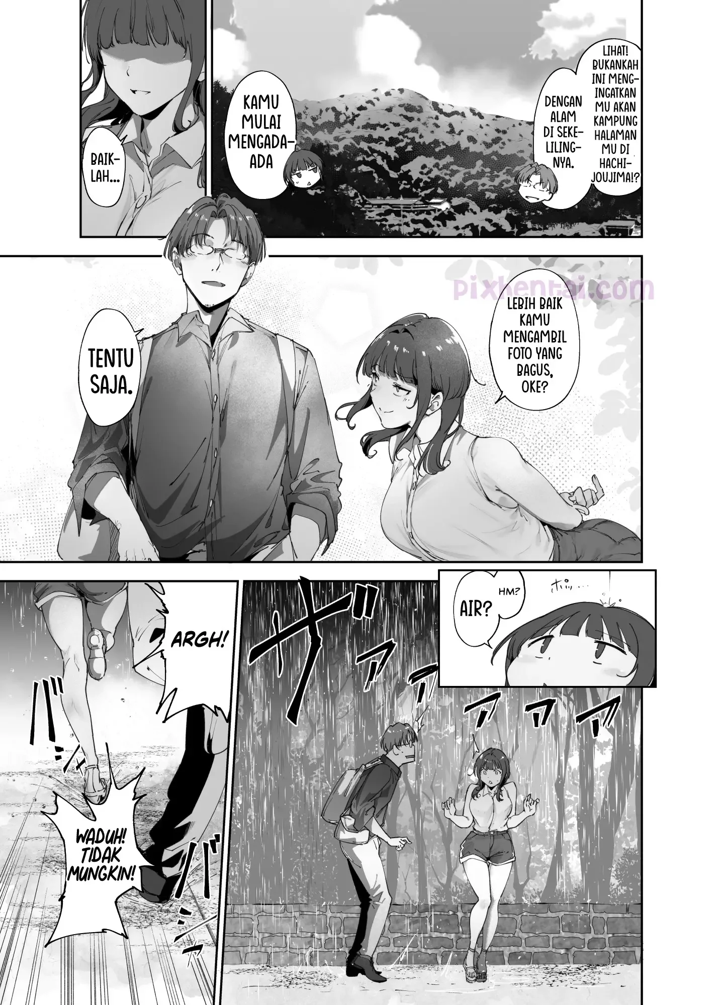 Asaka’s Day Off : Berteduh bersama Cewek Cantik saat Hujan - Halaman 3