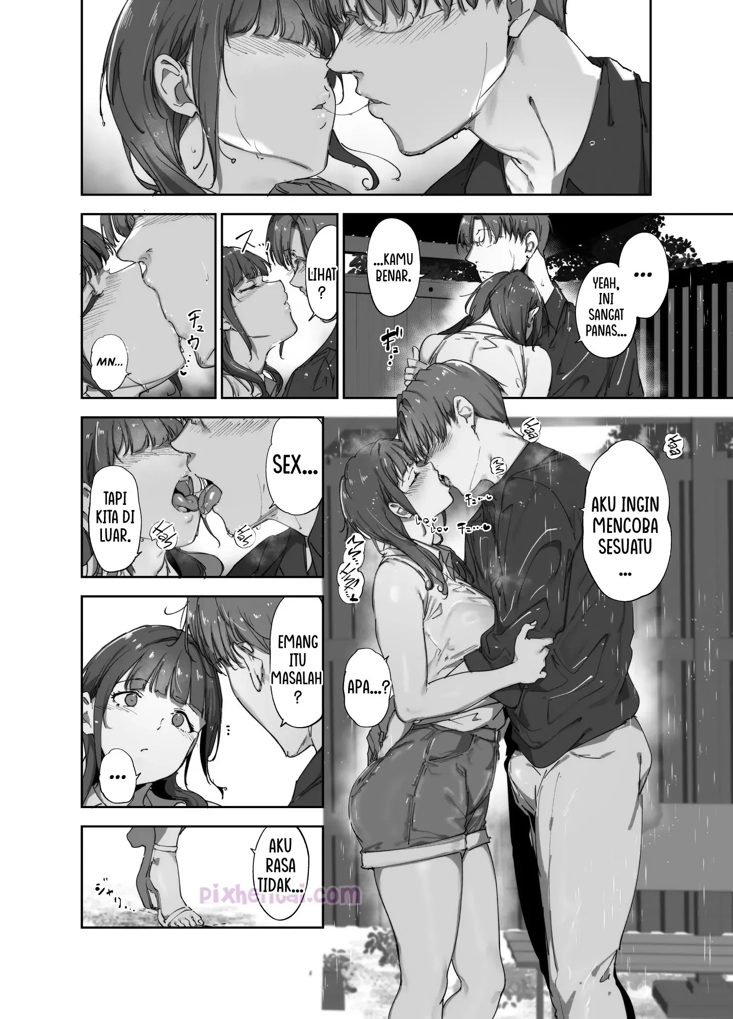 Asaka’s Day Off : Berteduh bersama Cewek Cantik saat Hujan - Halaman 8