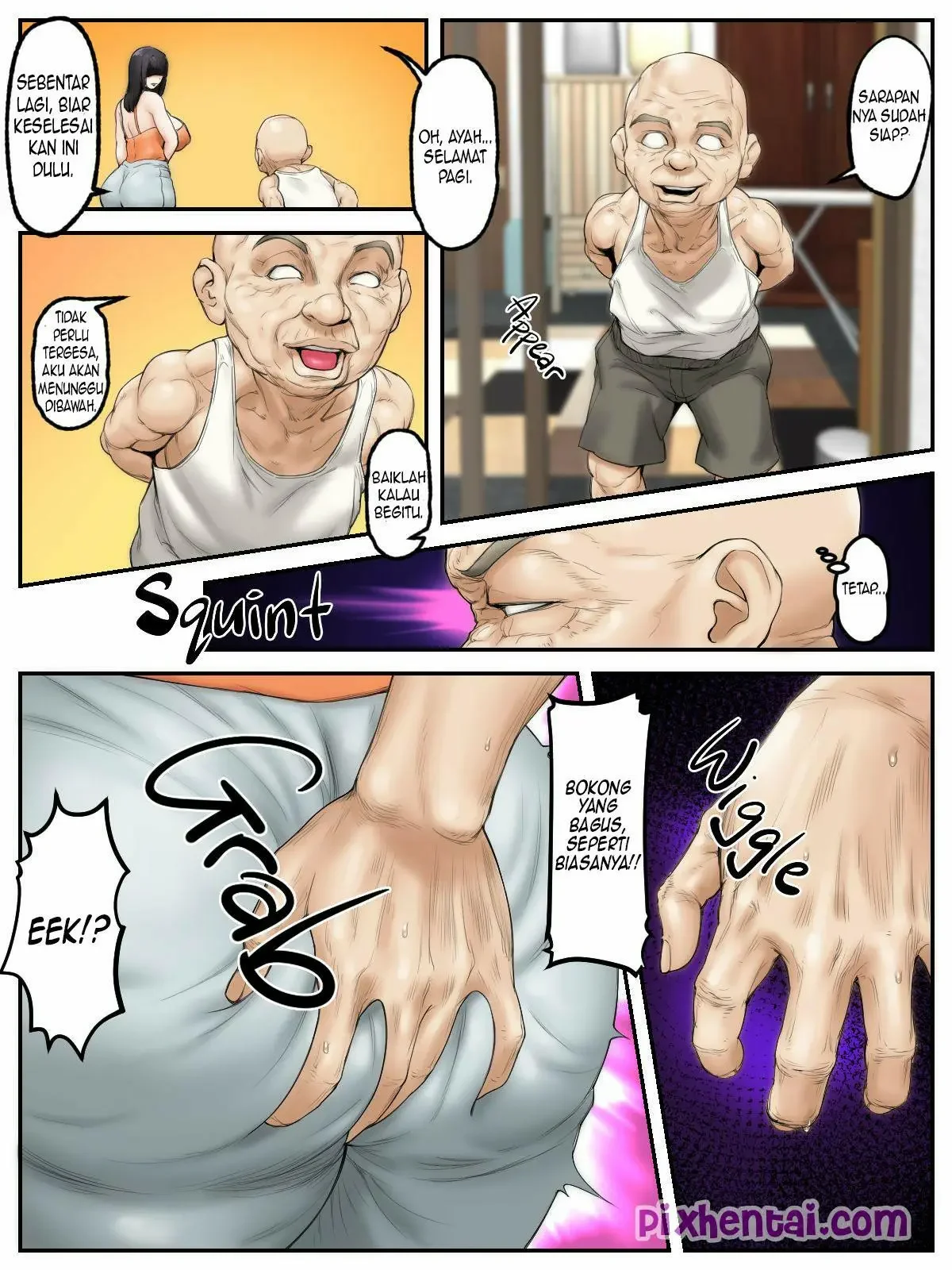 Ayah Mertua Tergoda Menantu Bahenol - Halaman 2