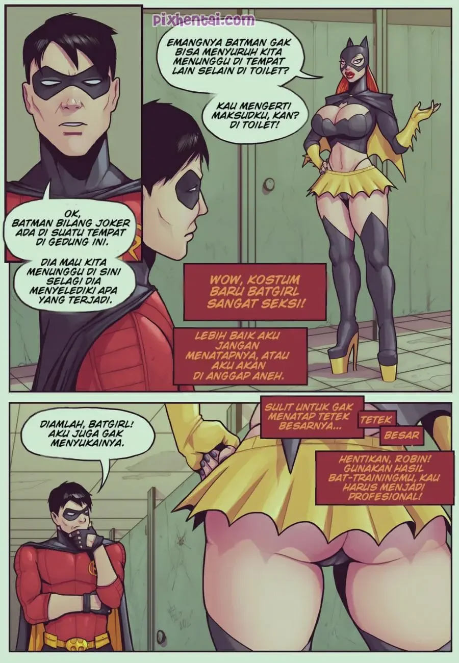 BATGIRL LOVES ROBIN – Ruined Gotham - Halaman 1