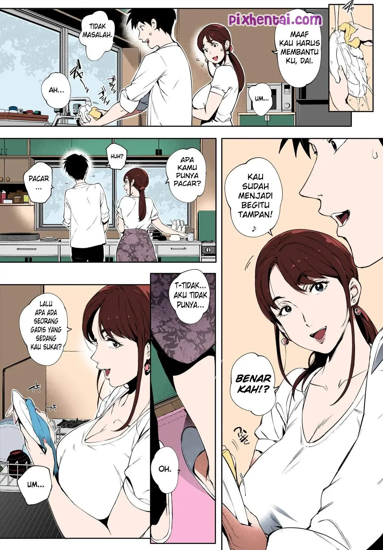 Berkencan dengan Bibi yang baru Bercerai - Halaman 8