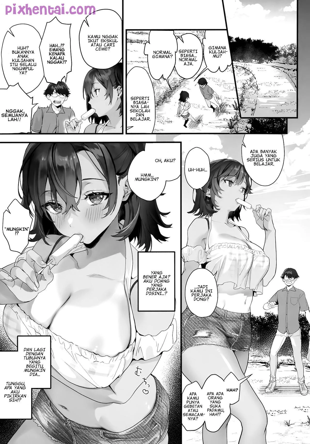 Berteduh dari Hujan bersama Sepupuku yang Seksi - Halaman 3