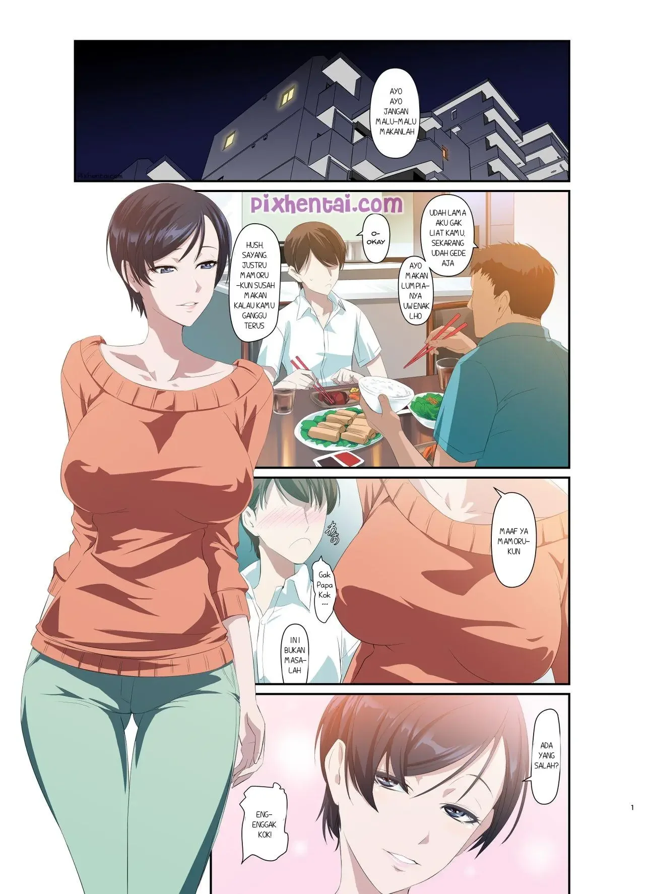 Bibi Body Langsing Selingkuh dengan Keponakan - Halaman 1