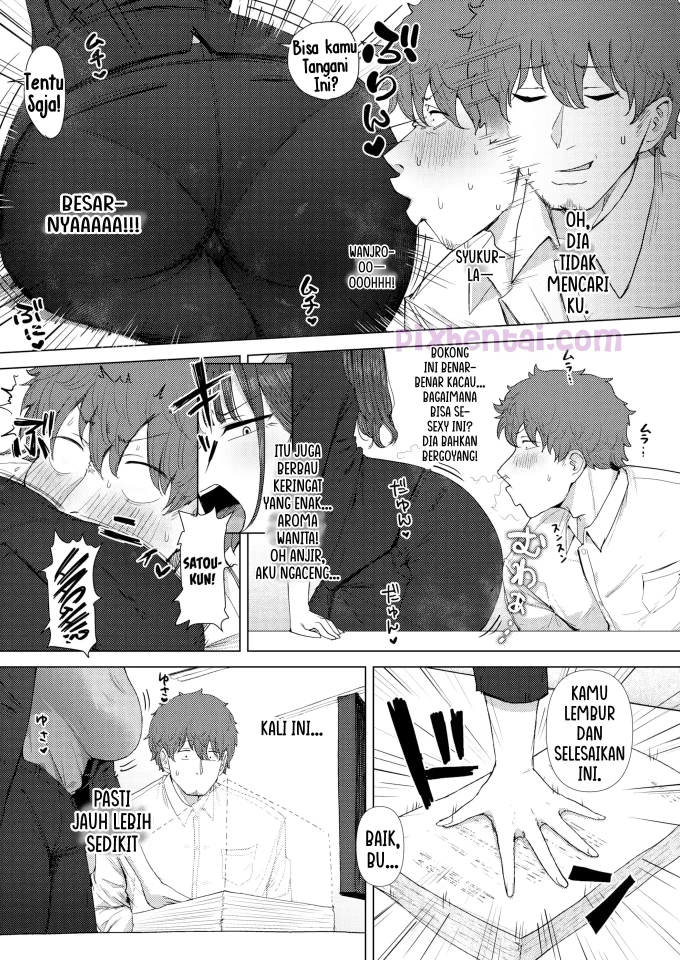 Blackmailing My Boss Using My Power To Recognize Women By Their Asses - Halaman 11