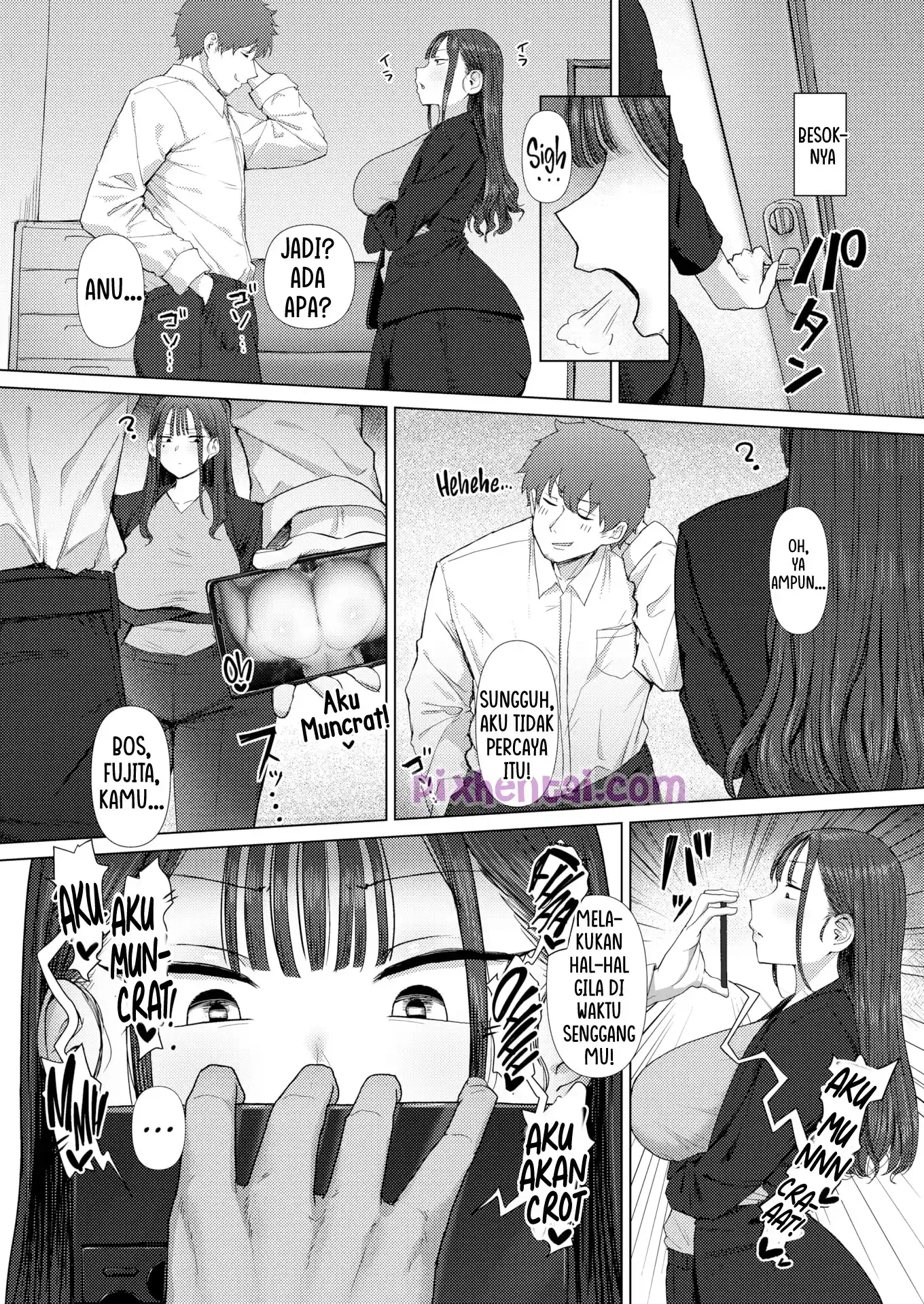 Blackmailing My Boss Using My Power To Recognize Women By Their Asses - Halaman 8