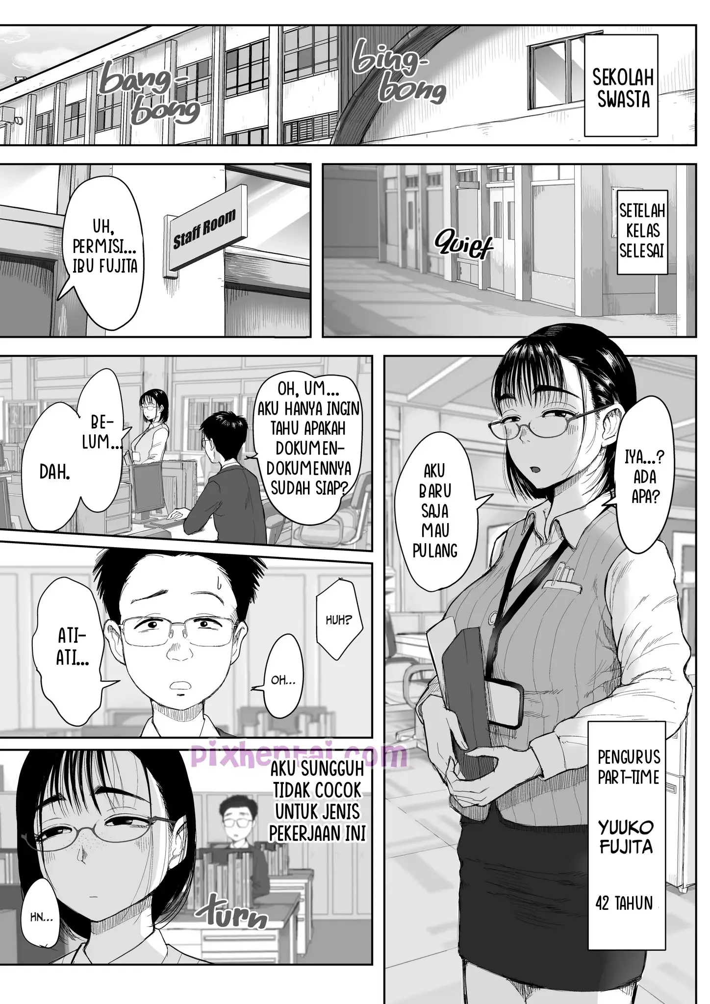 Boku to Jimuin no Fujita-san chapter 2 - Halaman 3