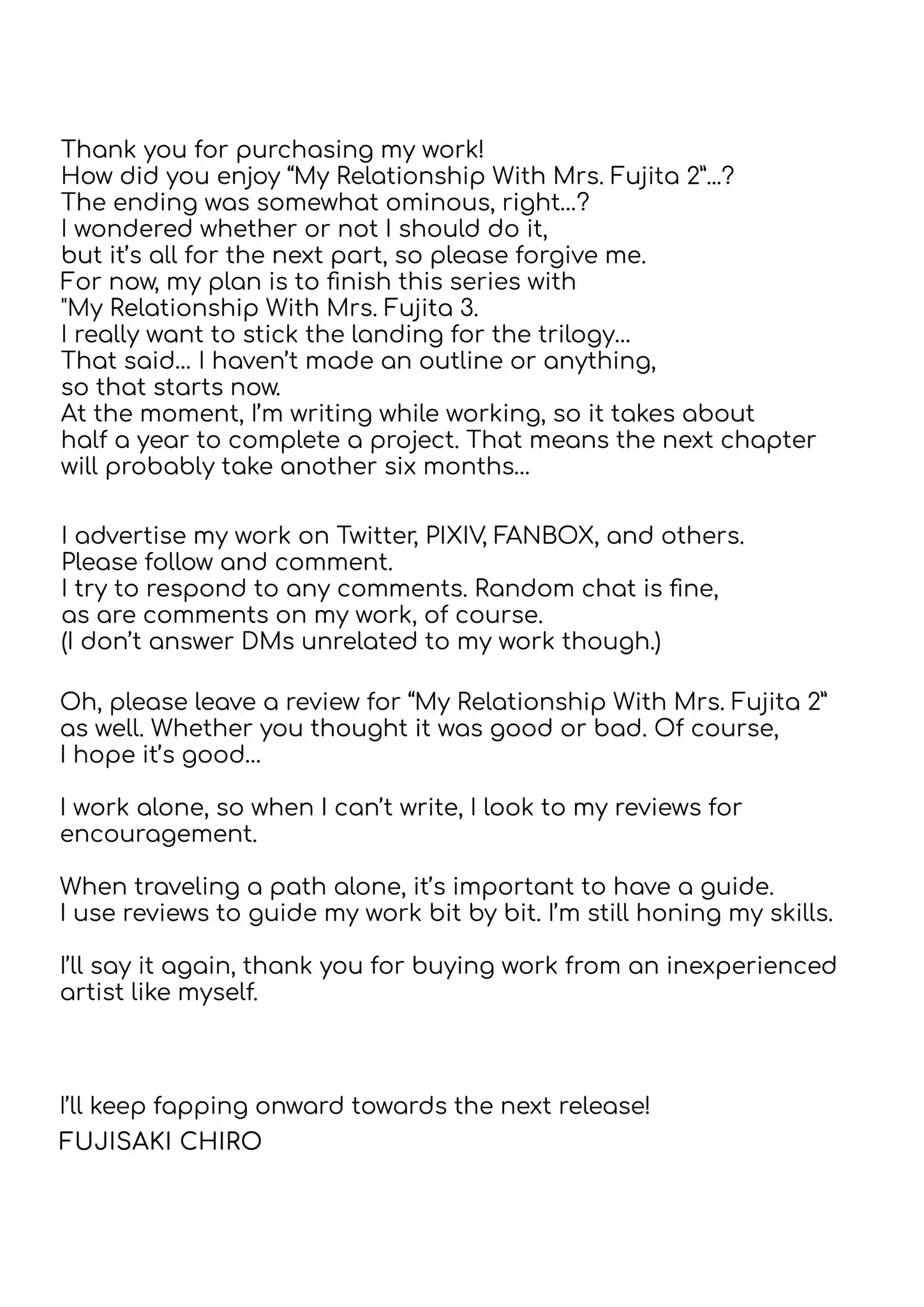 Boku to Jimuin no Fujita-san chapter 2 - Halaman 77