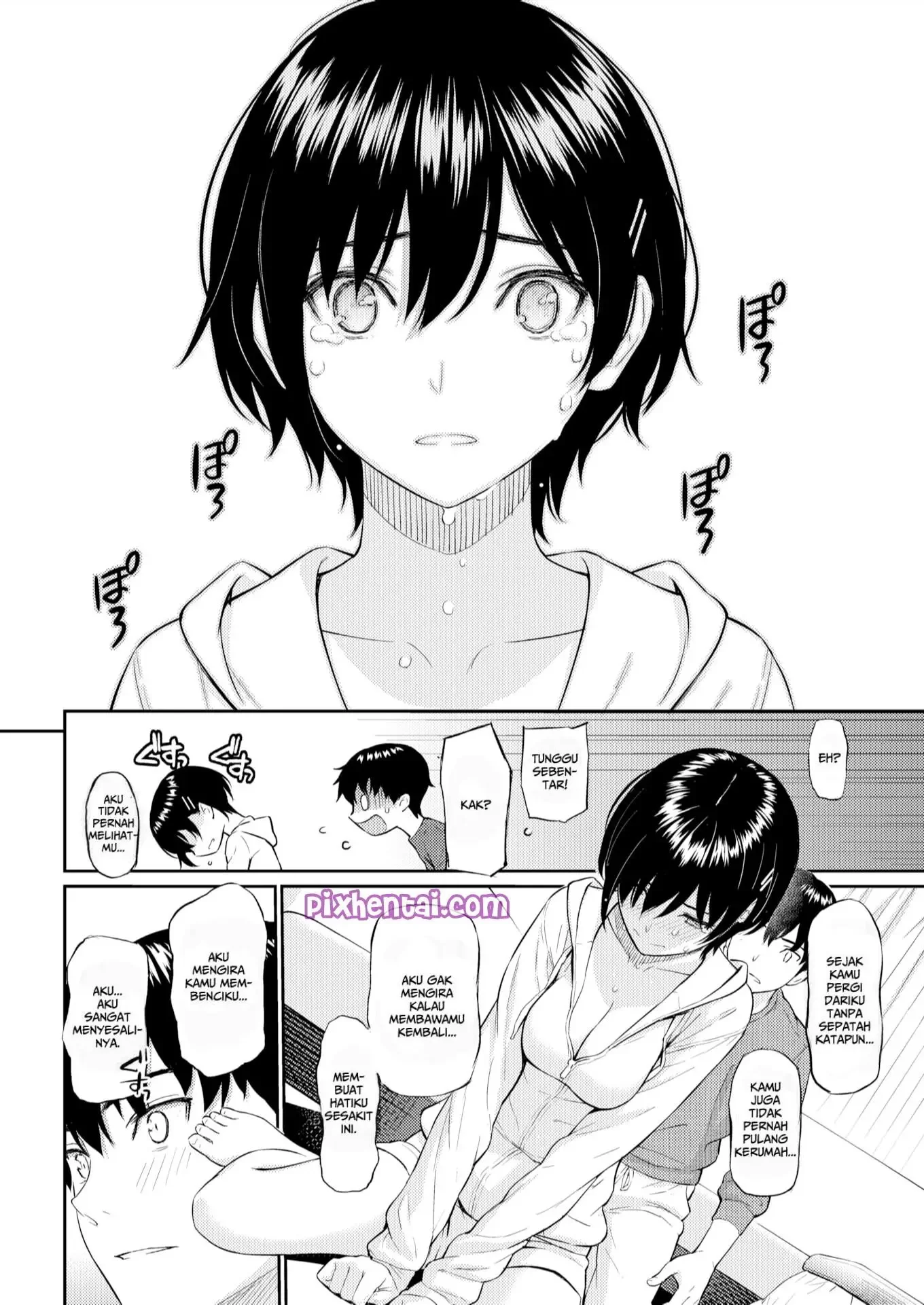 Bye-Bye Sister : Ngentot Kakak Tiri saat Rumah Sepi - Halaman 8