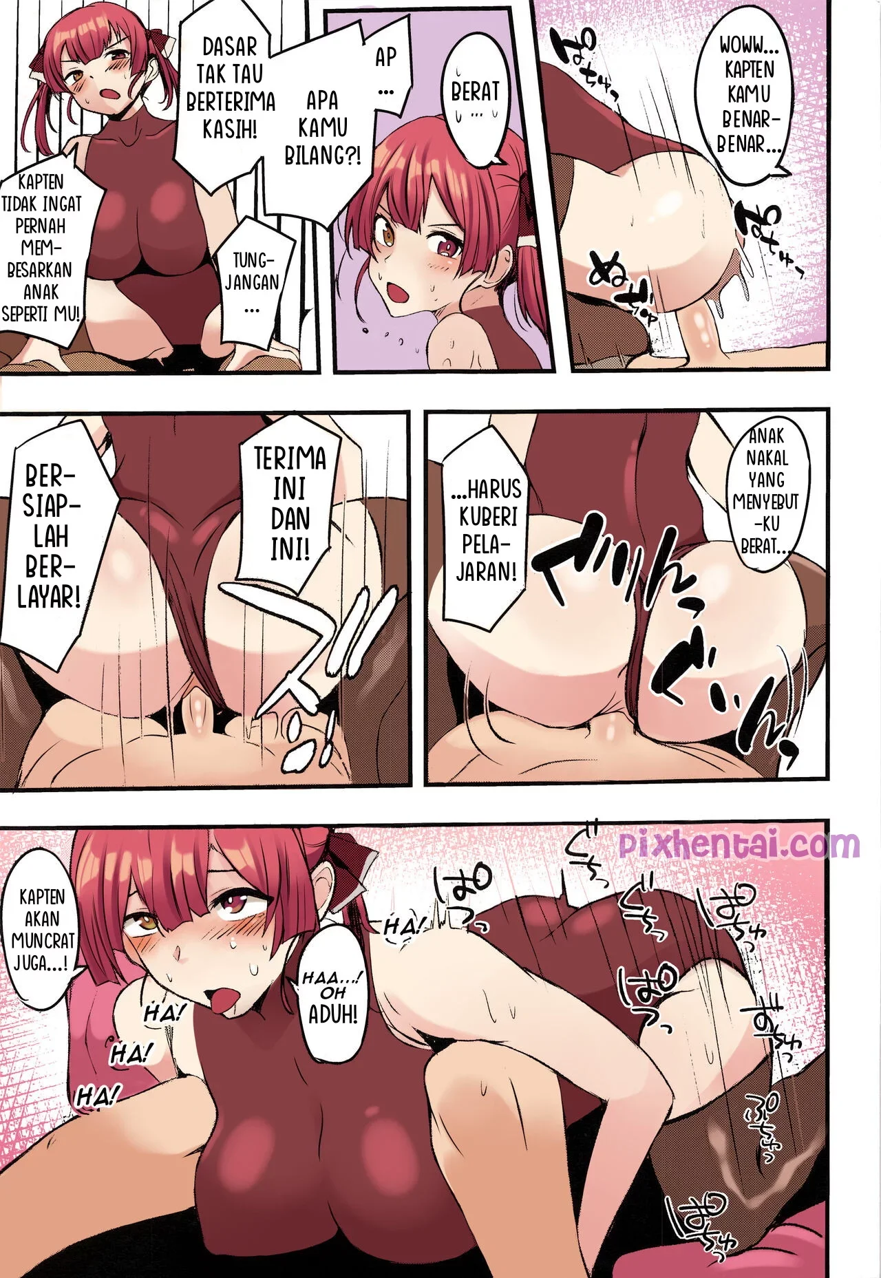 Captain’s Ass Love : Gadis Imut Bokong Besar - Halaman 13