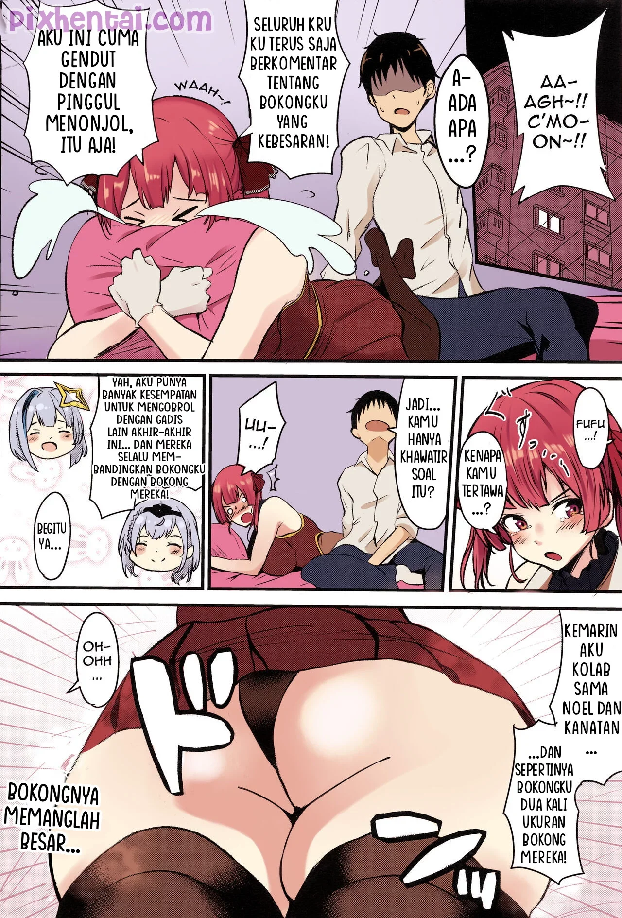 Captain’s Ass Love : Gadis Imut Bokong Besar - Halaman 2