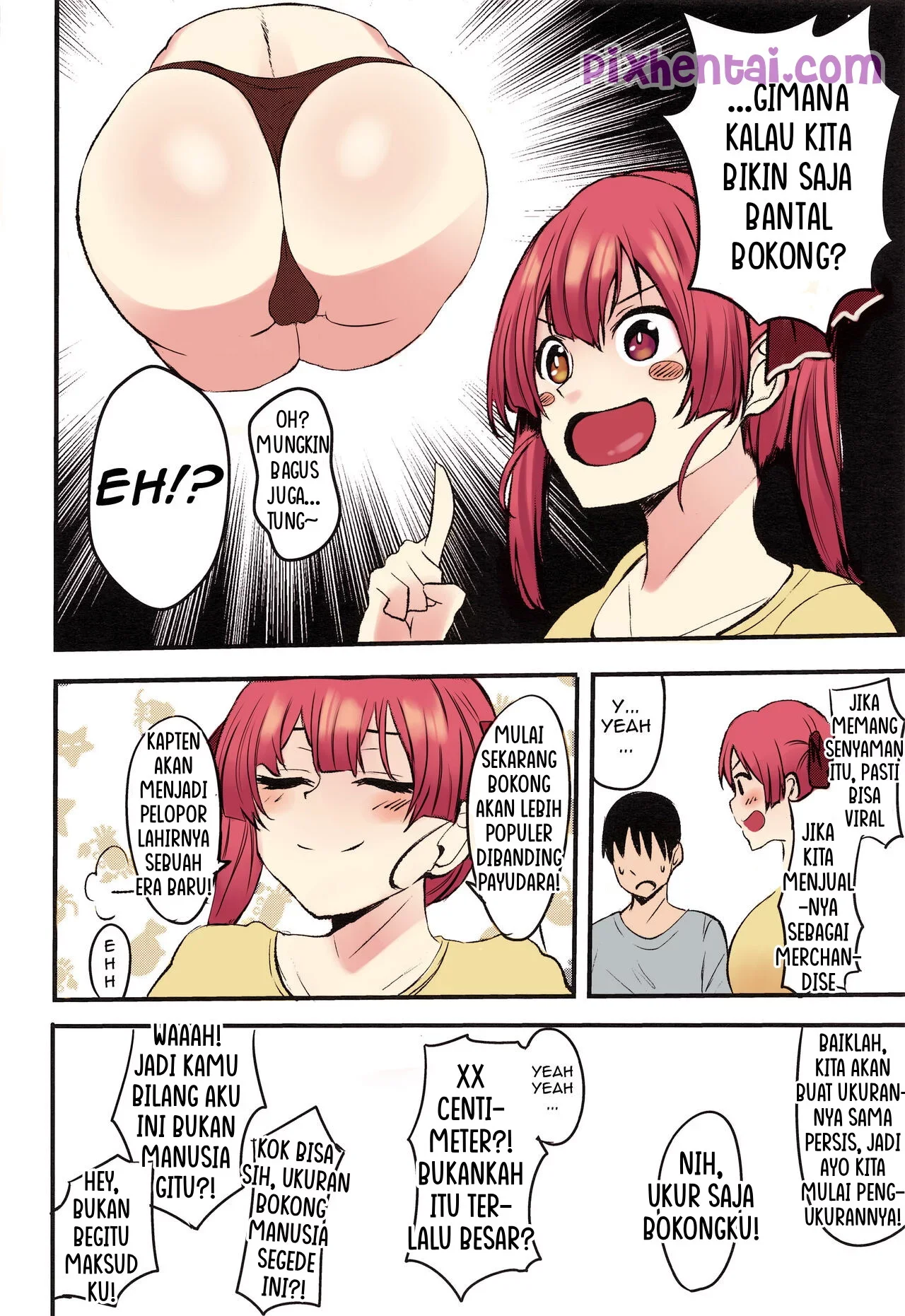 Captain’s Ass Love : Gadis Imut Bokong Besar - Halaman 22