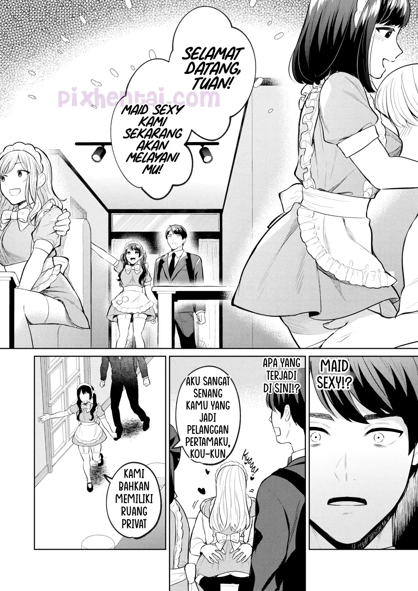 Careful of Maid Cafes Where Touching is OK - Halaman 4