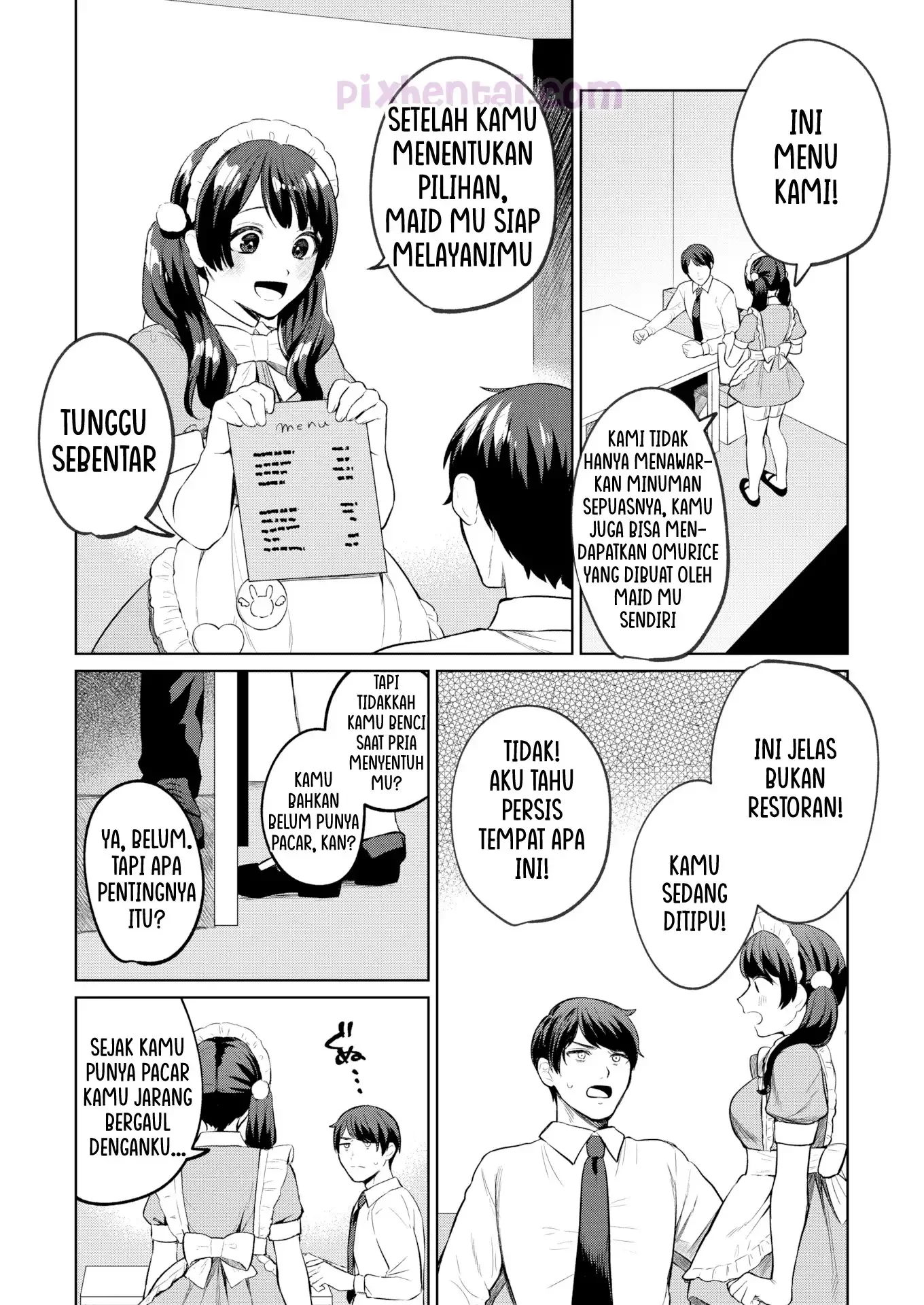 Careful of Maid Cafes Where Touching is OK - Halaman 5