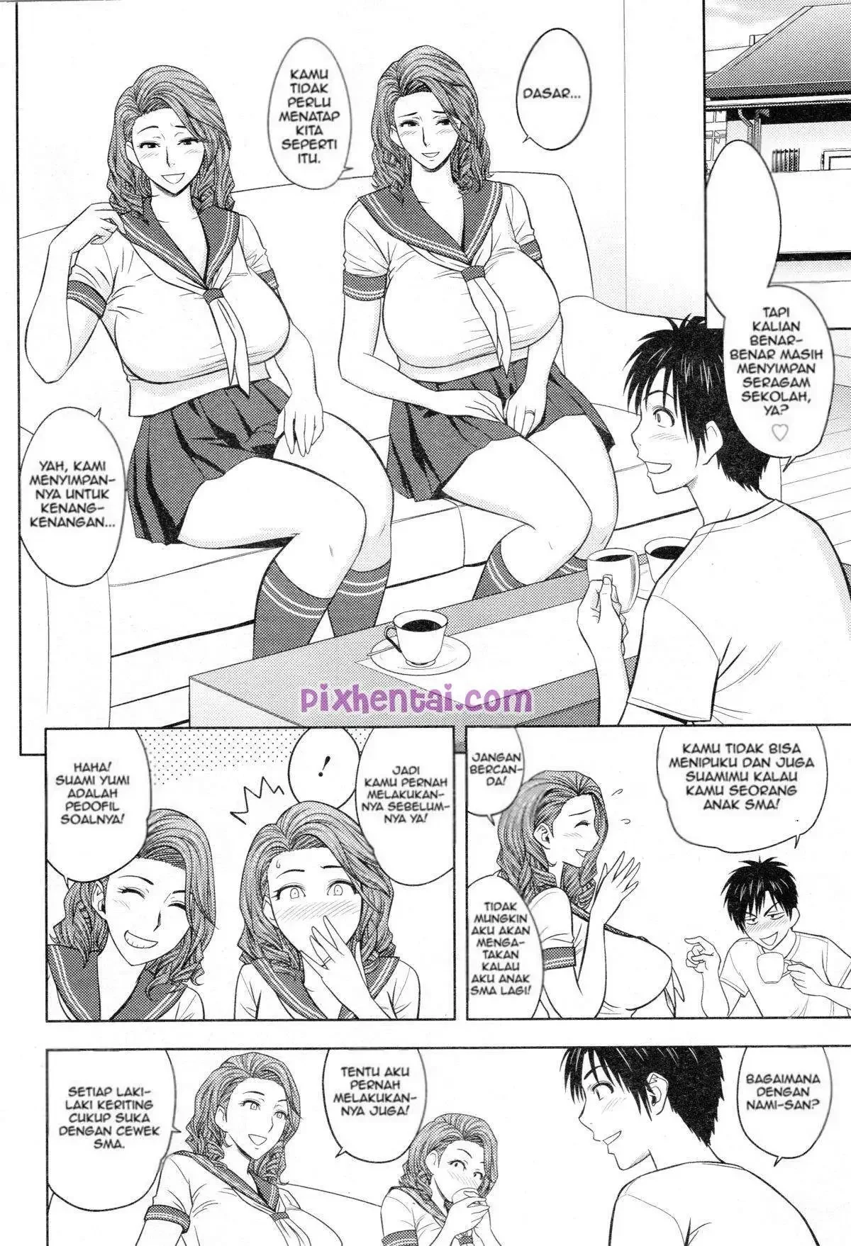 Cheerleader Seksi pakai Seragam SMA - Halaman 1