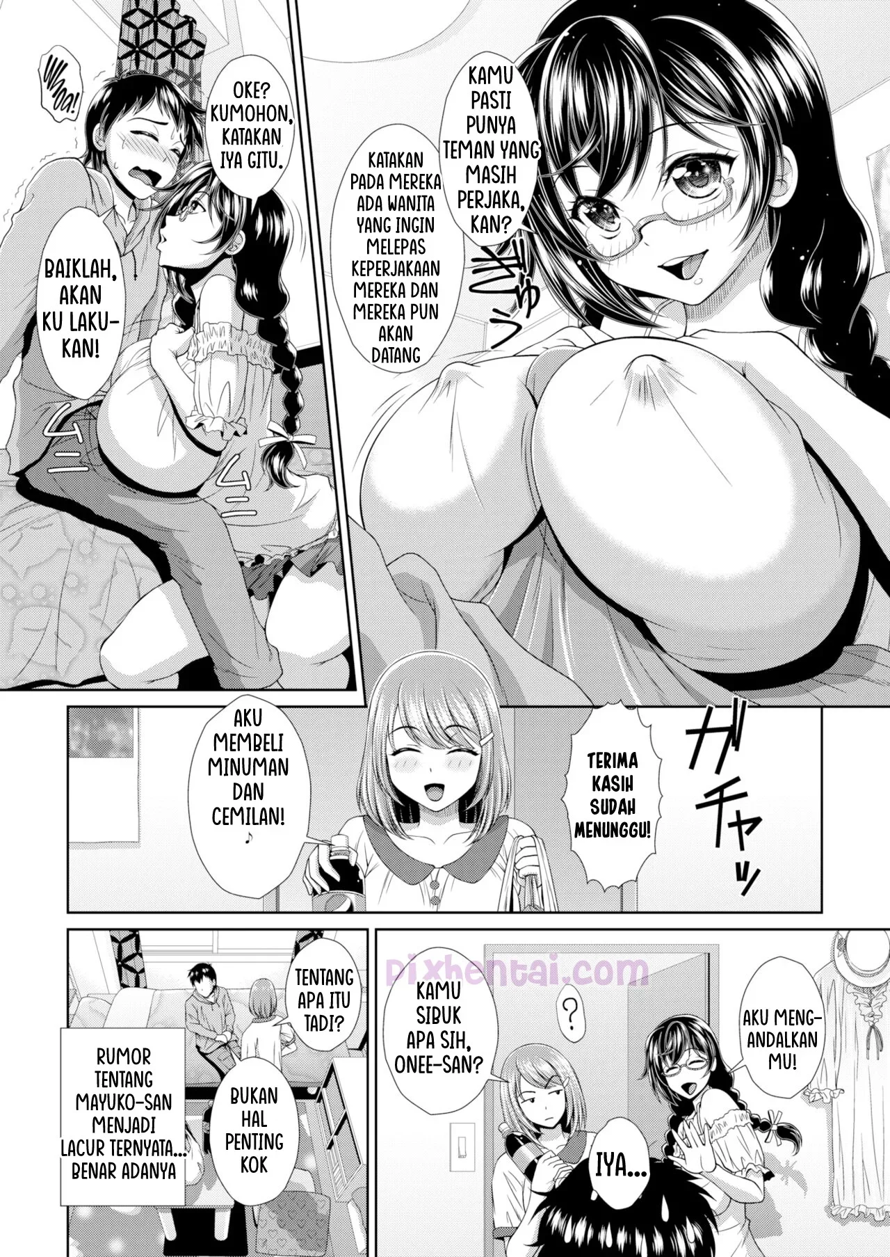 Cherry Eater : Mbaknya Pacarku minta Digangbang - Halaman 2