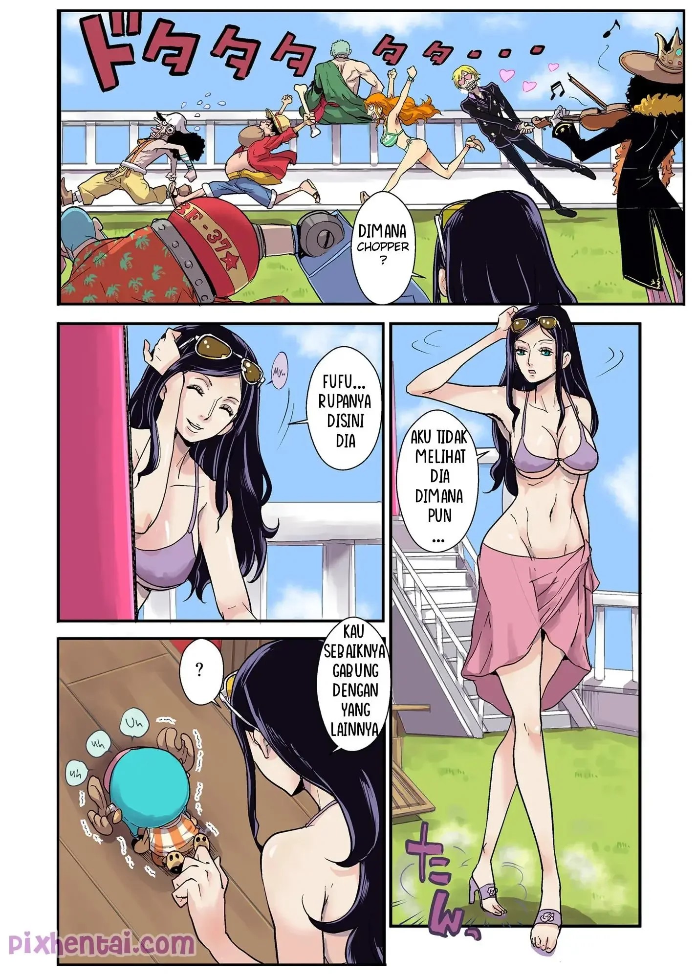CHOP STICK – One Piece : Nico Robin Dientot Chopper - Halaman 5