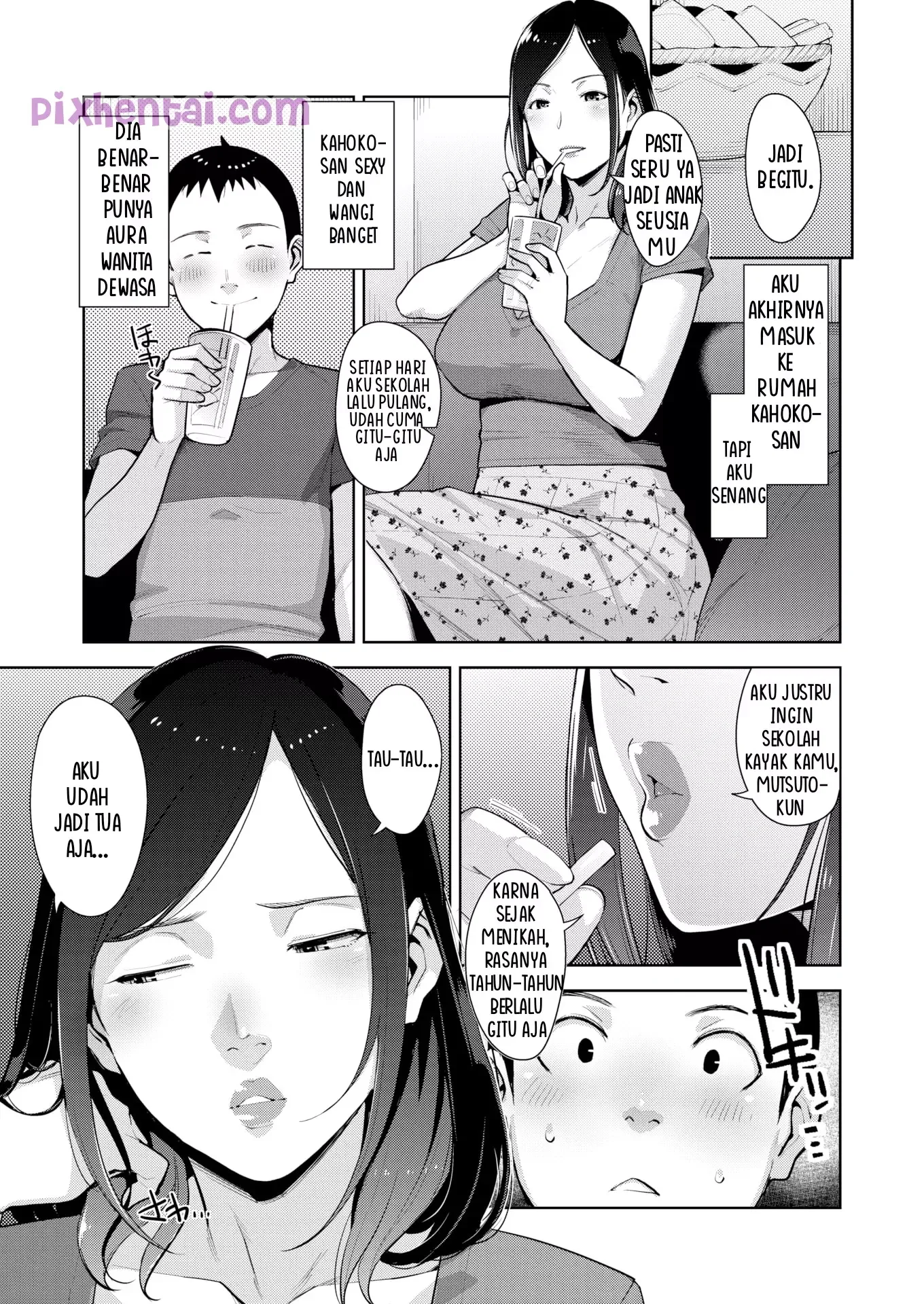 Circular’s High : Tak Sengaja Mencium Payudara Empuk Tante - Halaman 5