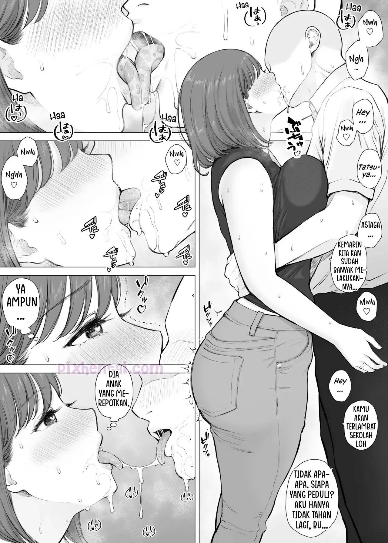 Creampie Incest Sex With My Beloved Mom 2 - Halaman 5