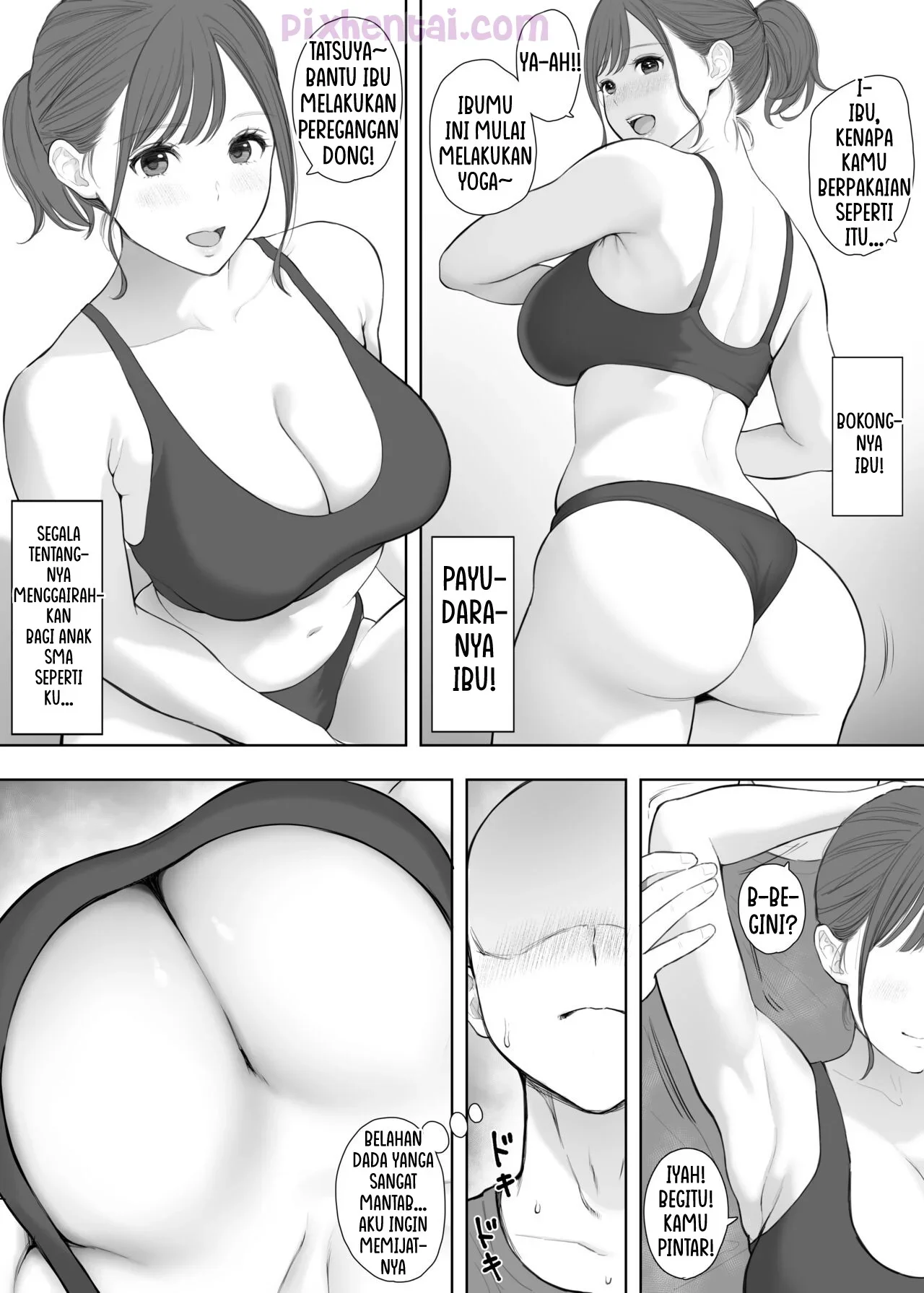 Daisuki na Kaa-san to Nakadashi Boshi Soukan - Halaman 2