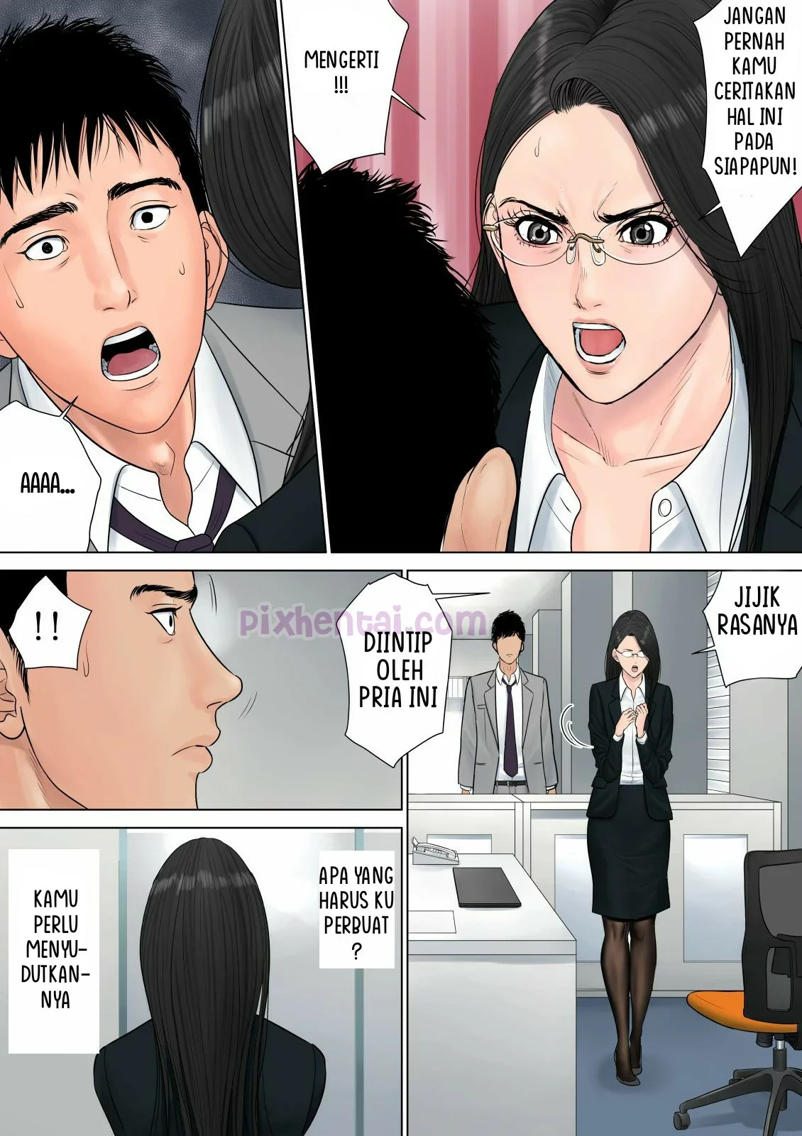 Dekiru Onna Joushi : Kutiduri Manager Sexy yang suka memarahiku - Halaman 13