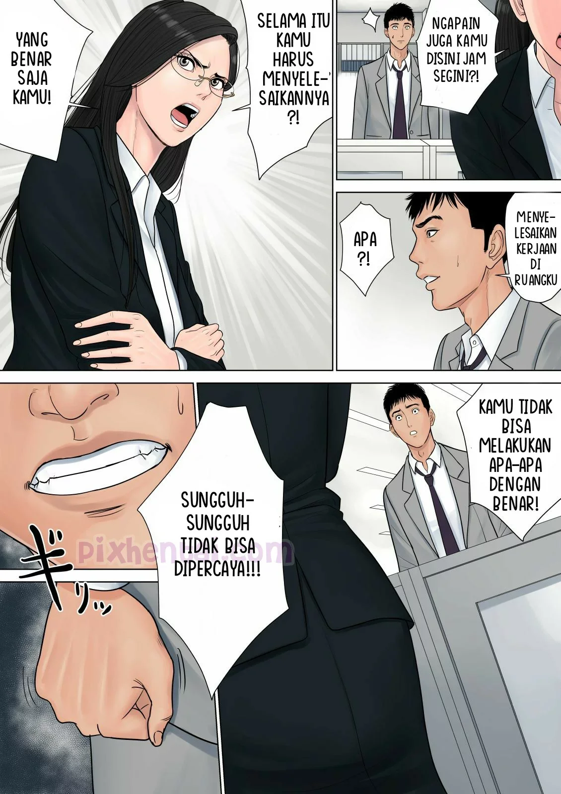 Dekiru Onna Joushi : Kutiduri Manager Sexy yang suka memarahiku - Halaman 14