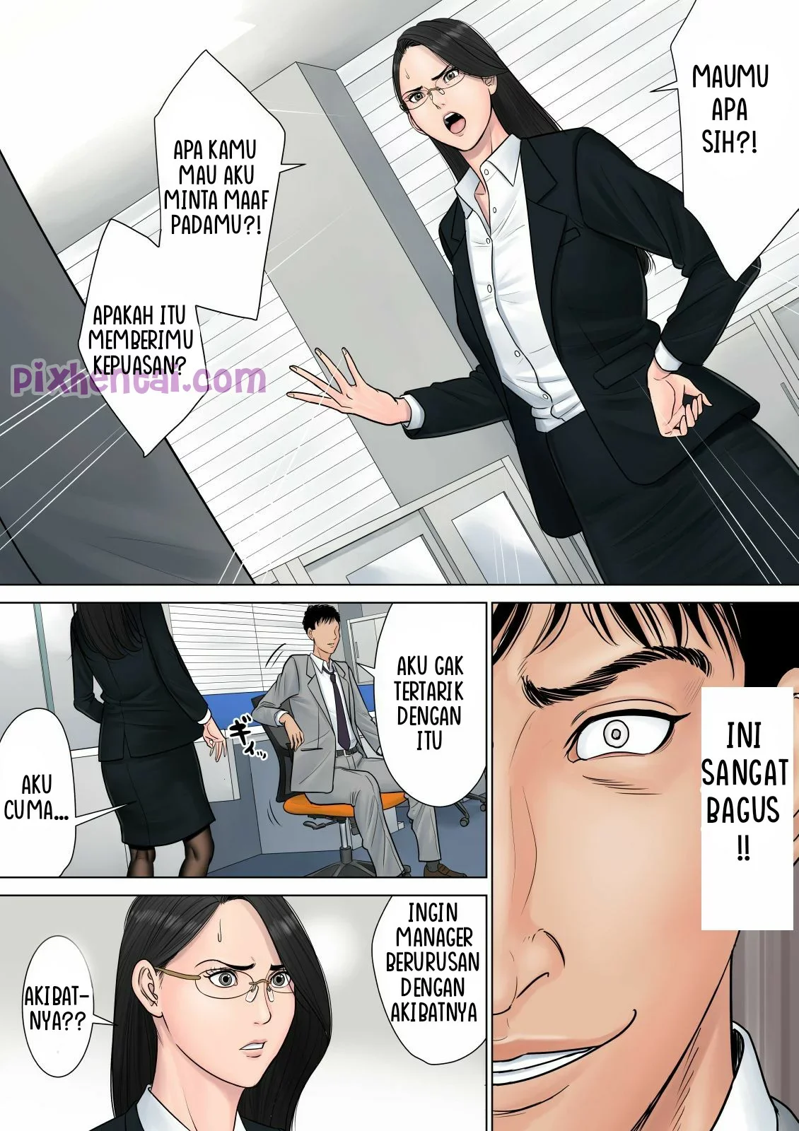 Dekiru Onna Joushi : Kutiduri Manager Sexy yang suka memarahiku - Halaman 18