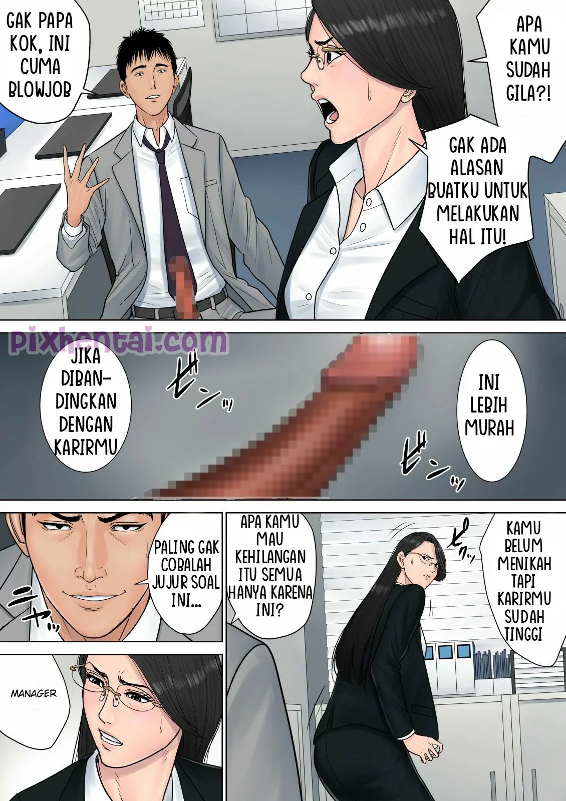 Dekiru Onna Joushi : Kutiduri Manager Sexy yang suka memarahiku - Halaman 20