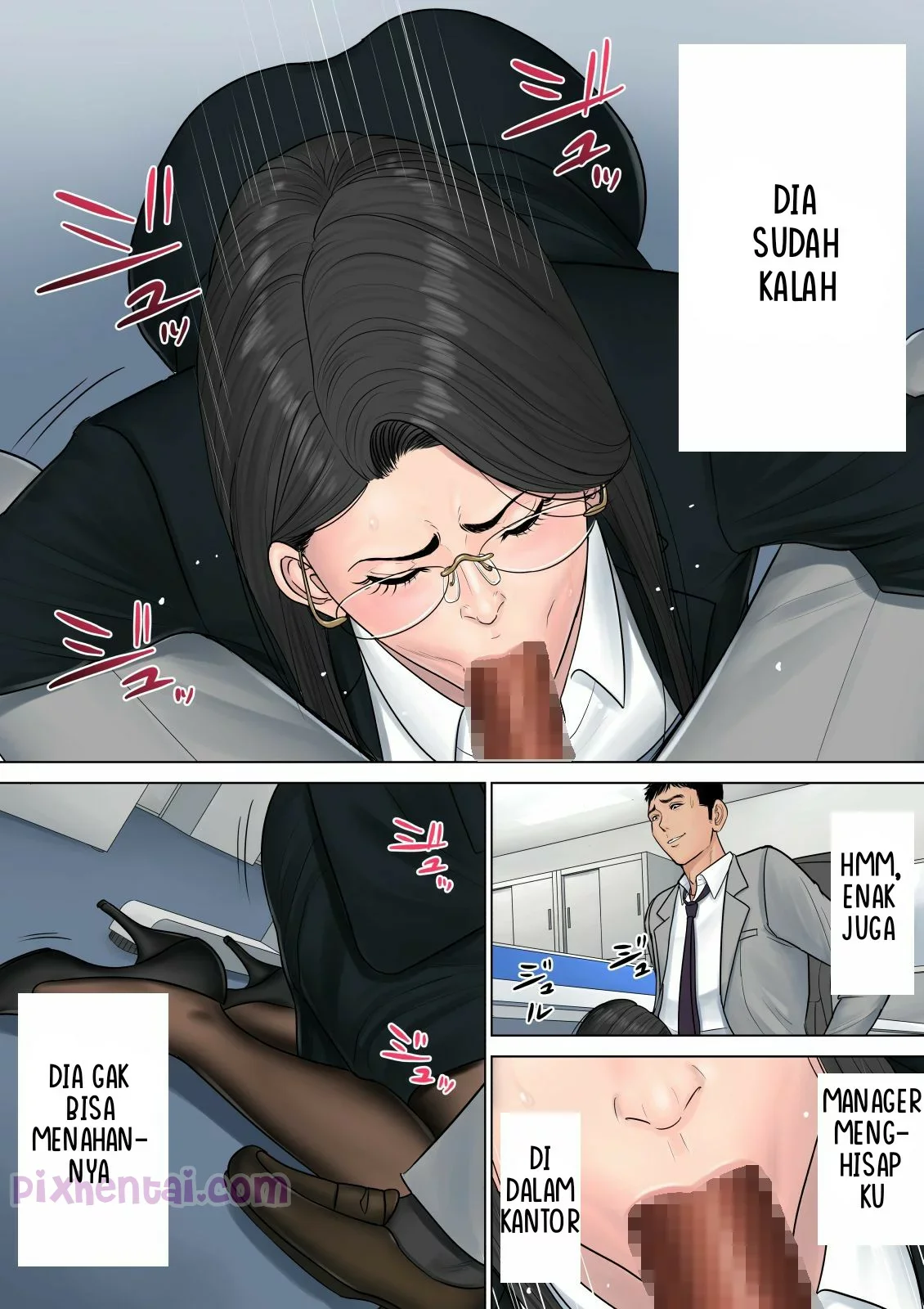 Dekiru Onna Joushi : Kutiduri Manager Sexy yang suka memarahiku - Halaman 23