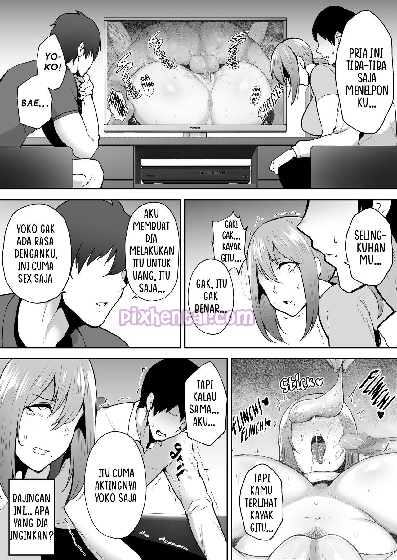 Demi Uang Istri jadi Boneka Sex Orang - Halaman 42