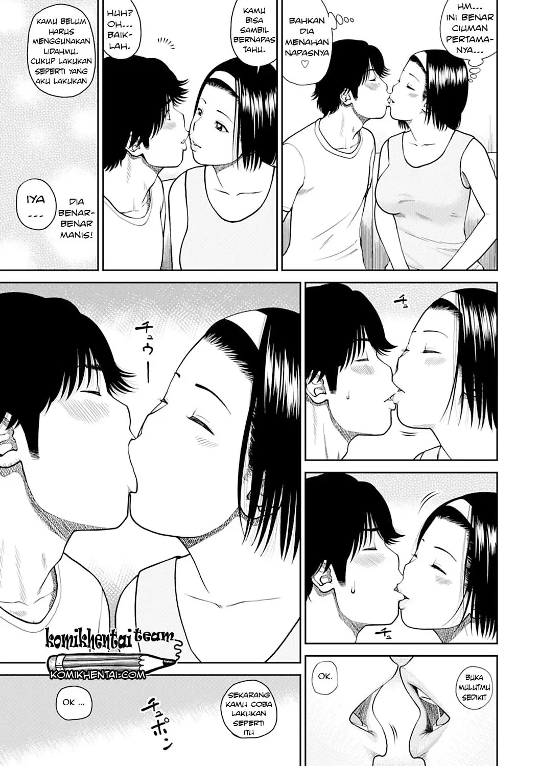 Diajari Ngentot Tante Montok - Halaman 5