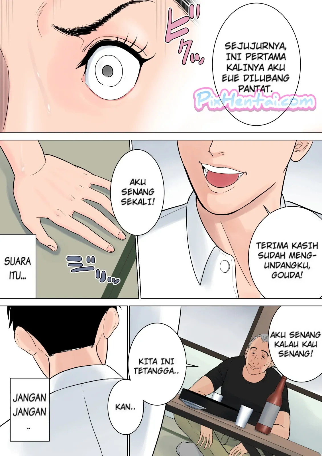 Digangbang Suami dan Temannya - Halaman 17