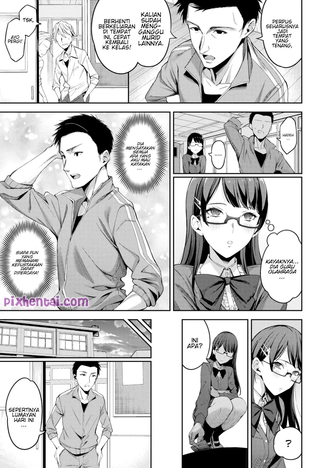 Diperawani Pak Guru saat Perpustakaan Sepi - Halaman 3