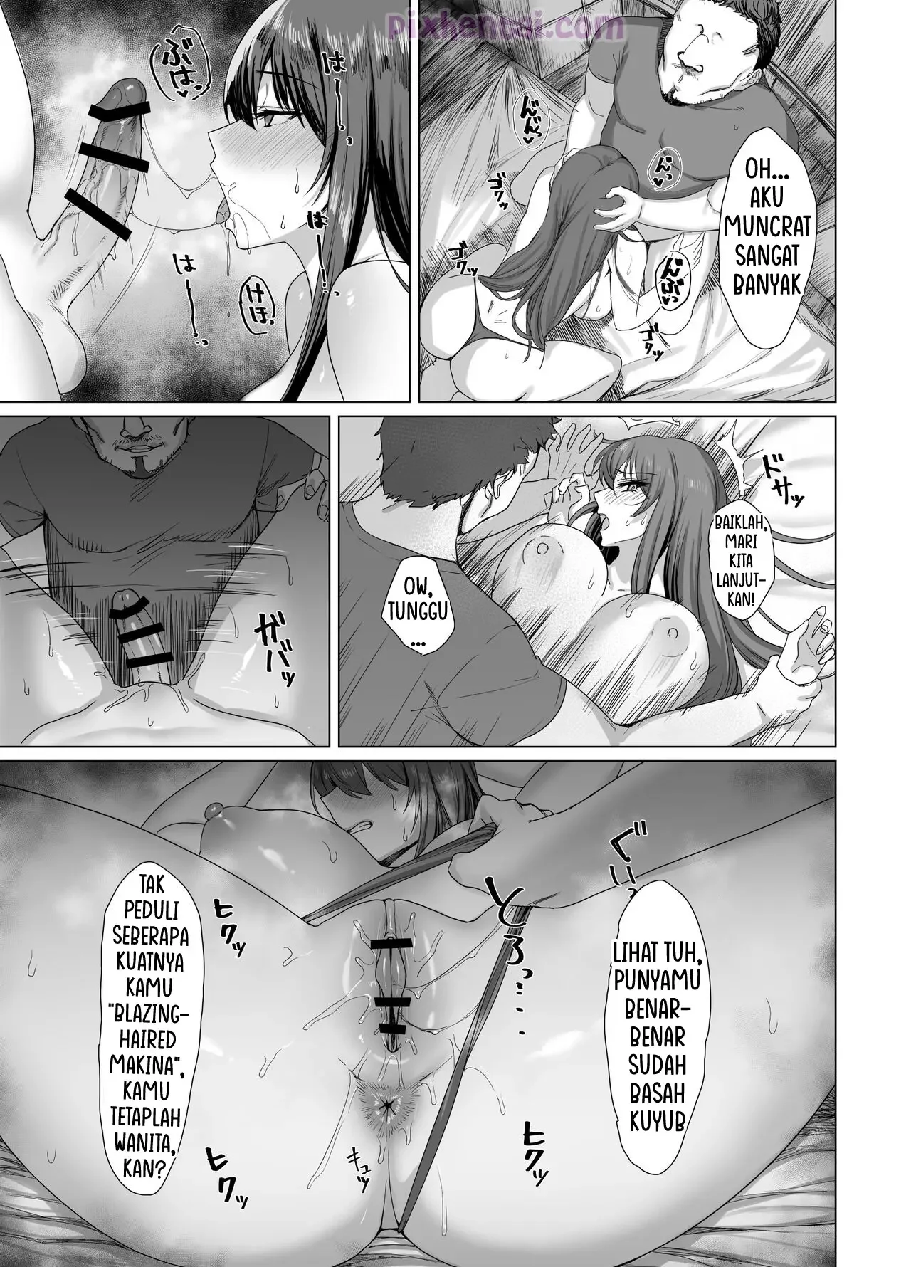 Fallen ~Kisah Mesum Petualang Sexy Blazing-Haired Makina~ - Halaman 17