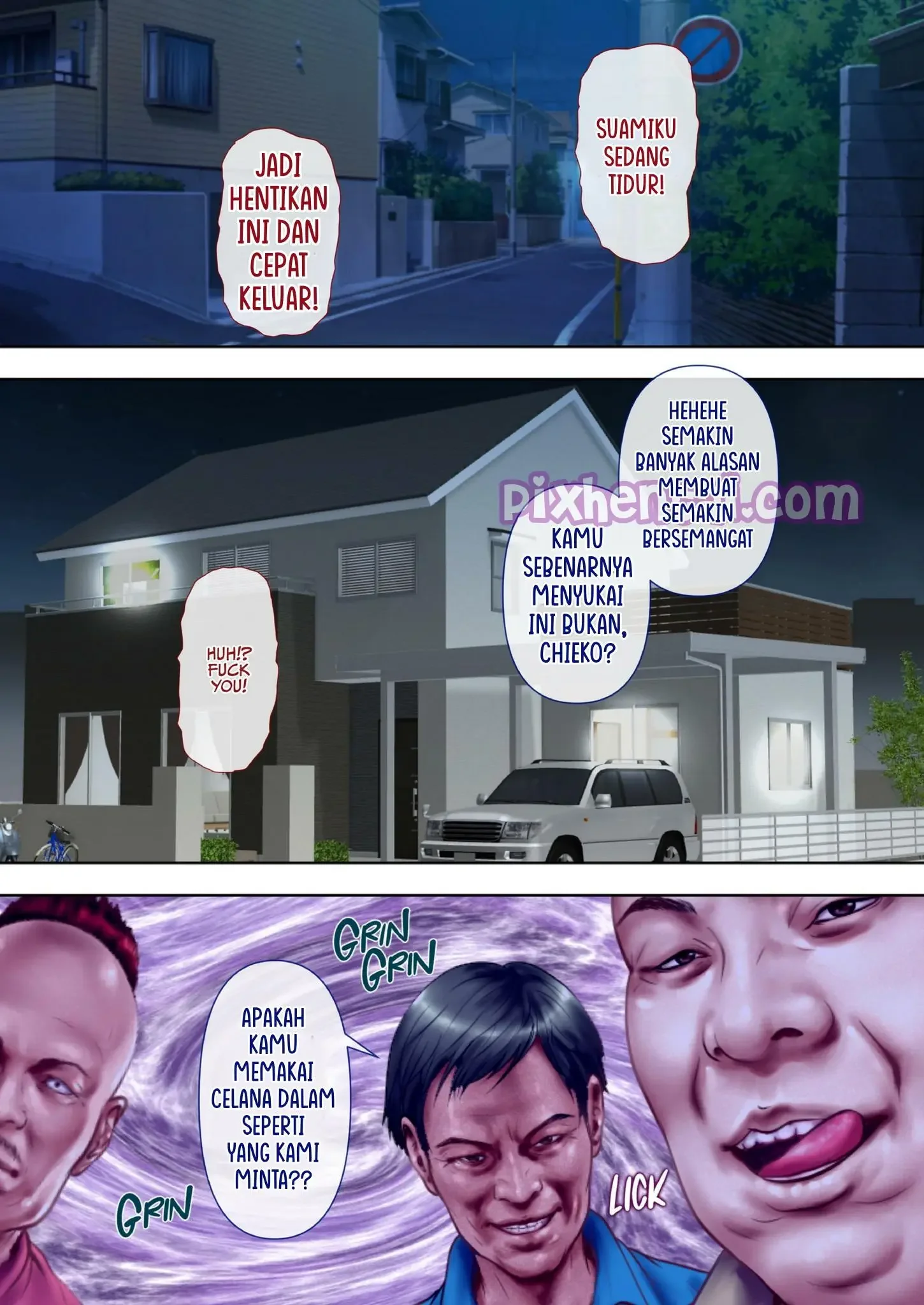 From Gang Leader to Happy Wife, to Cum Dumpster - Halaman 1