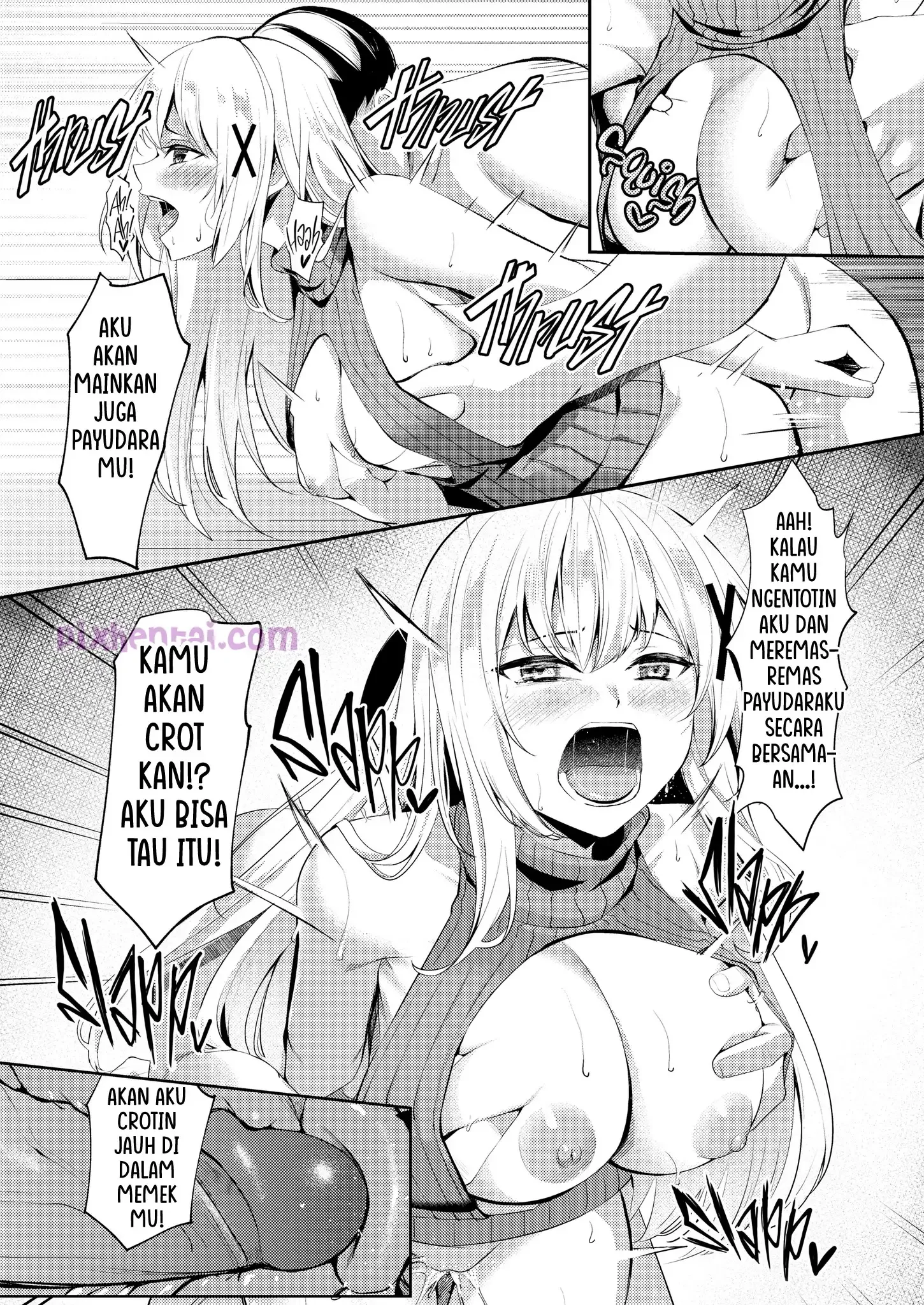 Fuuzokujou Tensei ~Hime Kishi ga Genjitsu Sekai ni Tensei Shitara Fuuzokujou ni Natteita Ken~ - Halaman 24